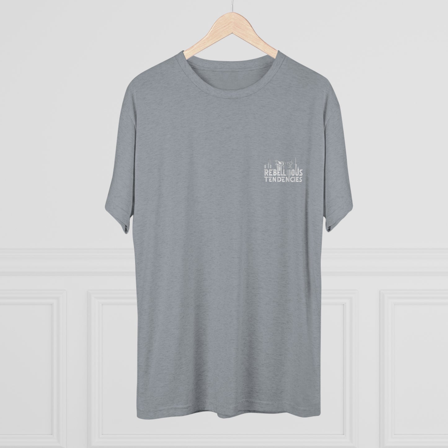 Non-Conformist Talking Head Face Tee | Comfortable Tri-Blend T-Shirt