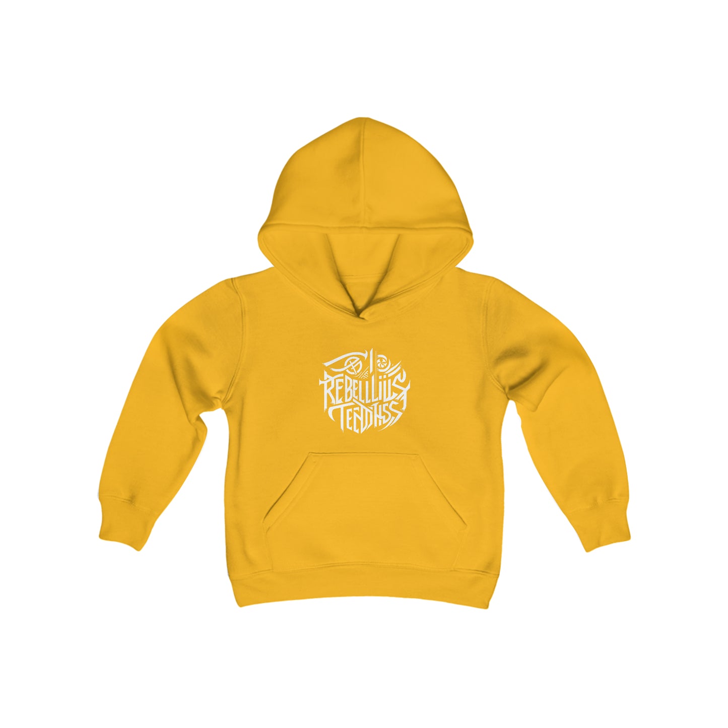 Rebellious-Kids Heavy Hooded Sweatshirt