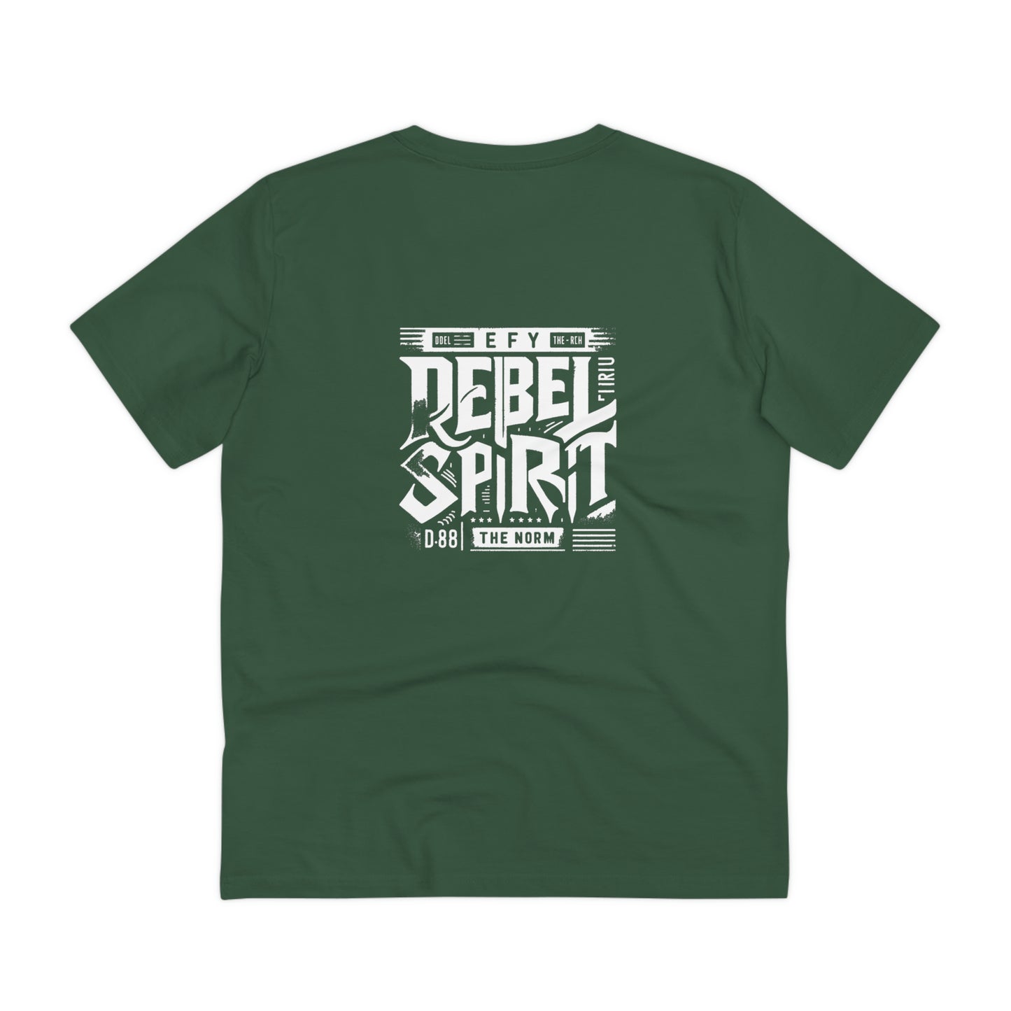 Eco-Rebel Spirit Organic Unisex T-Shirt | Sustainable Fashion Statement