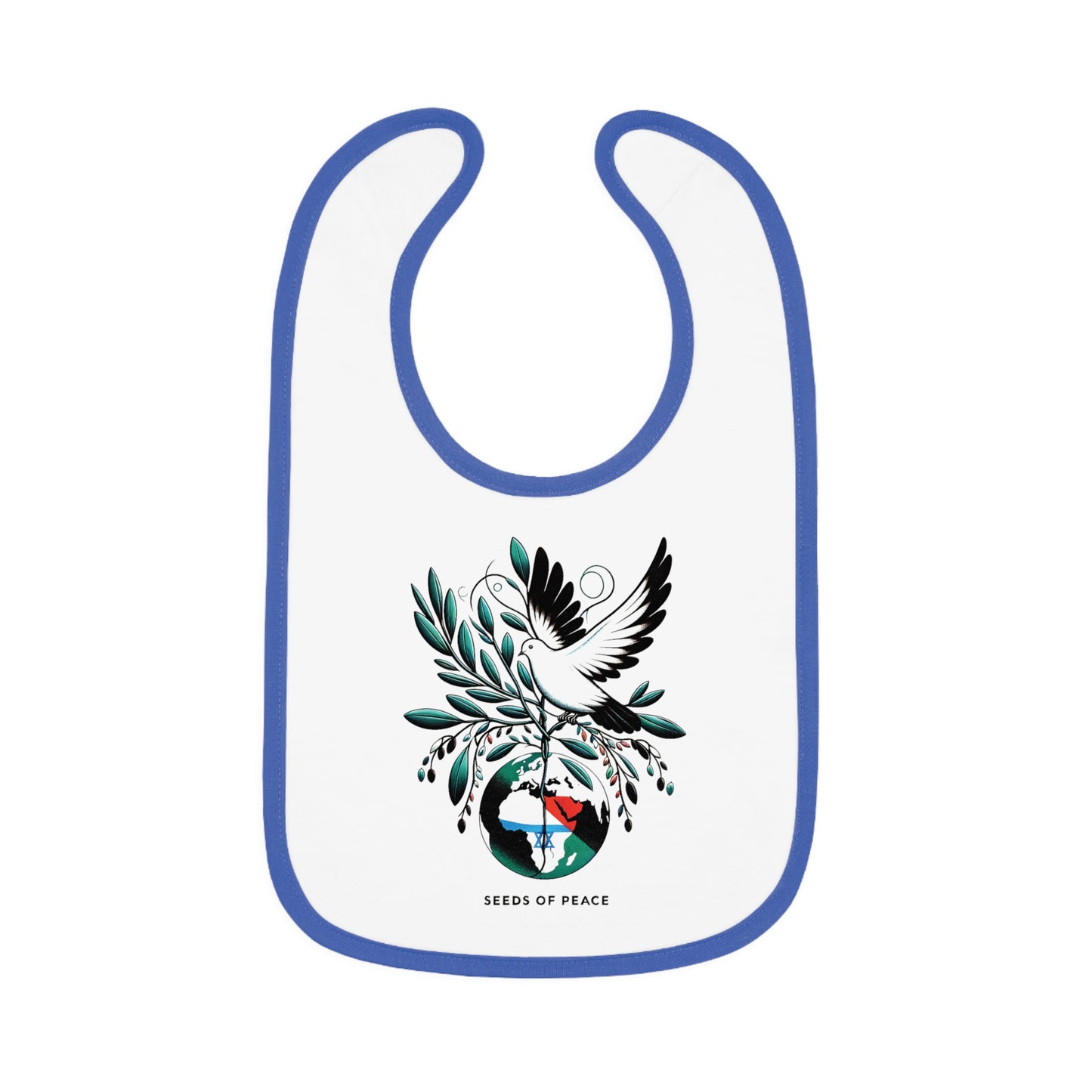 Rebellious-Baby Seeds Of Peace Bib