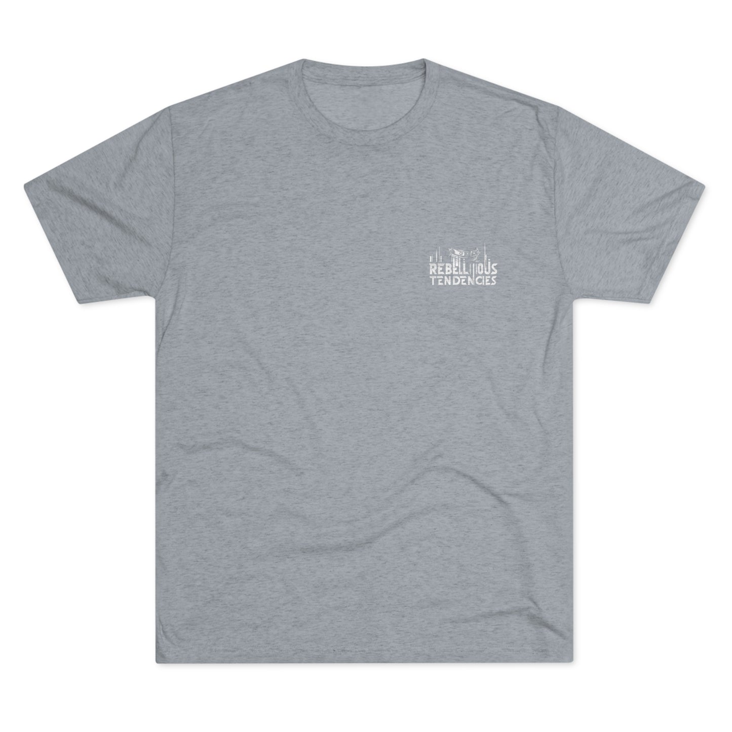Non-Conformist Talking Head Face Tee | Comfortable Tri-Blend T-Shirt