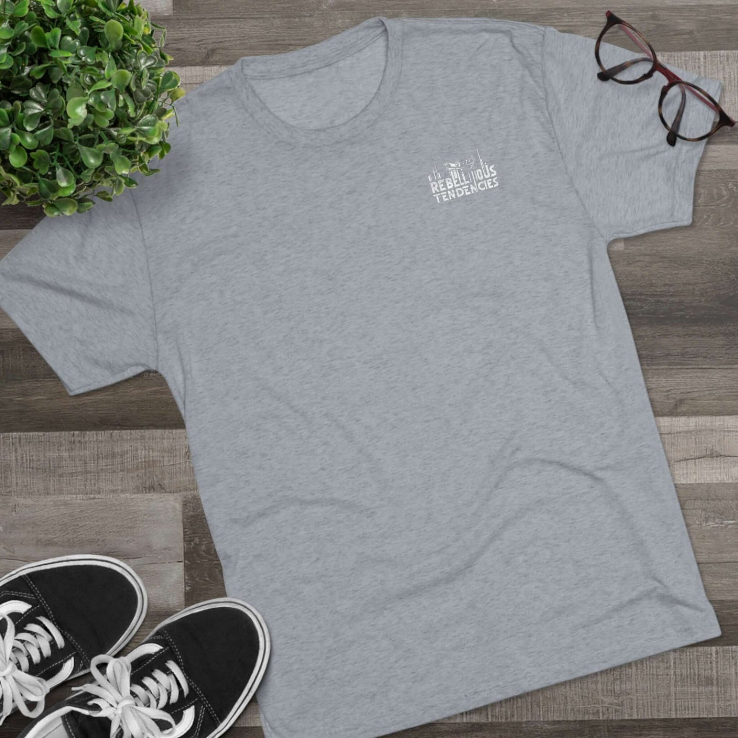 'Empty' High-Quality Tee | Soft Tri-Blend Casual Elegant Top
