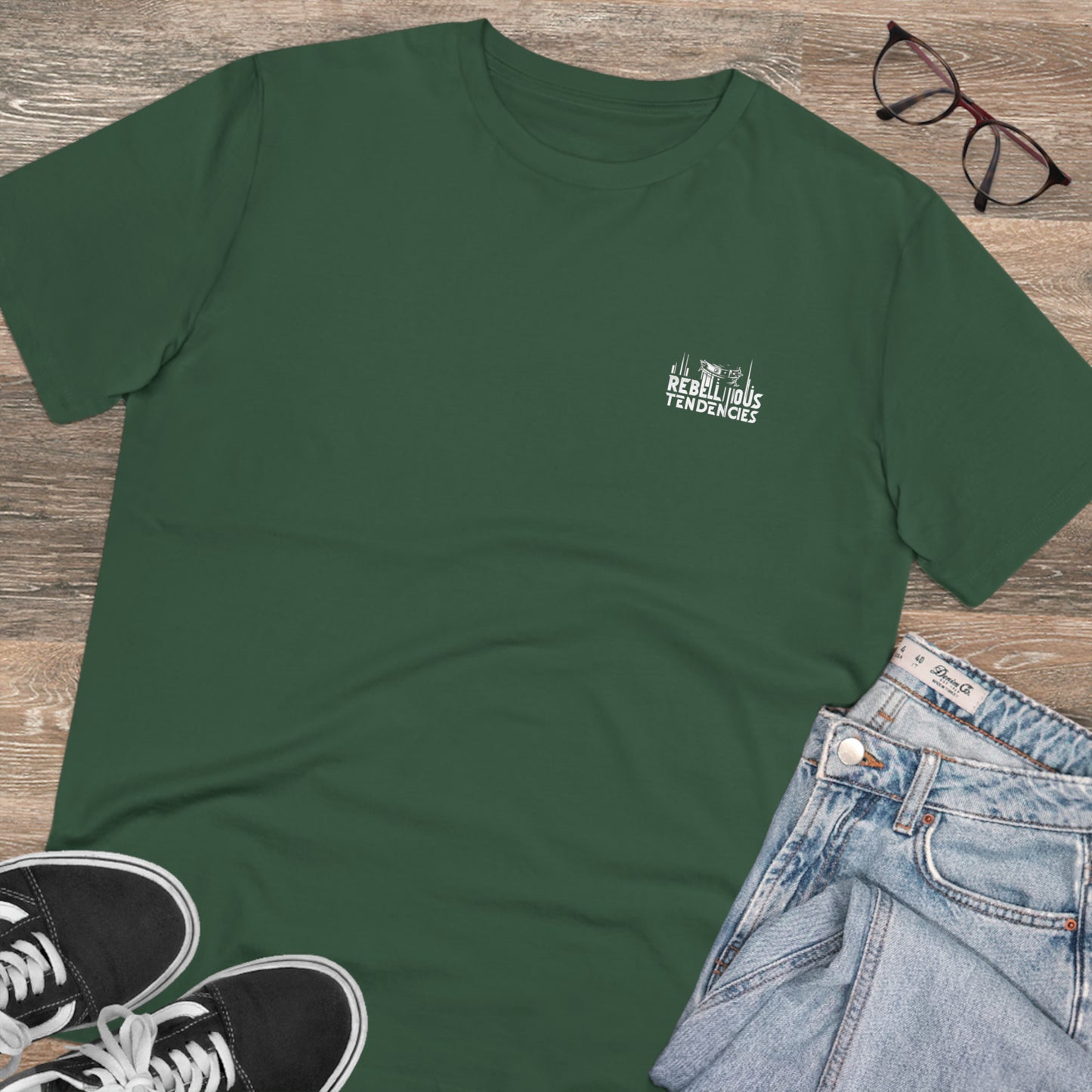 Eco-Rebel Spirit Organic Unisex T-Shirt | Sustainable Fashion Statement