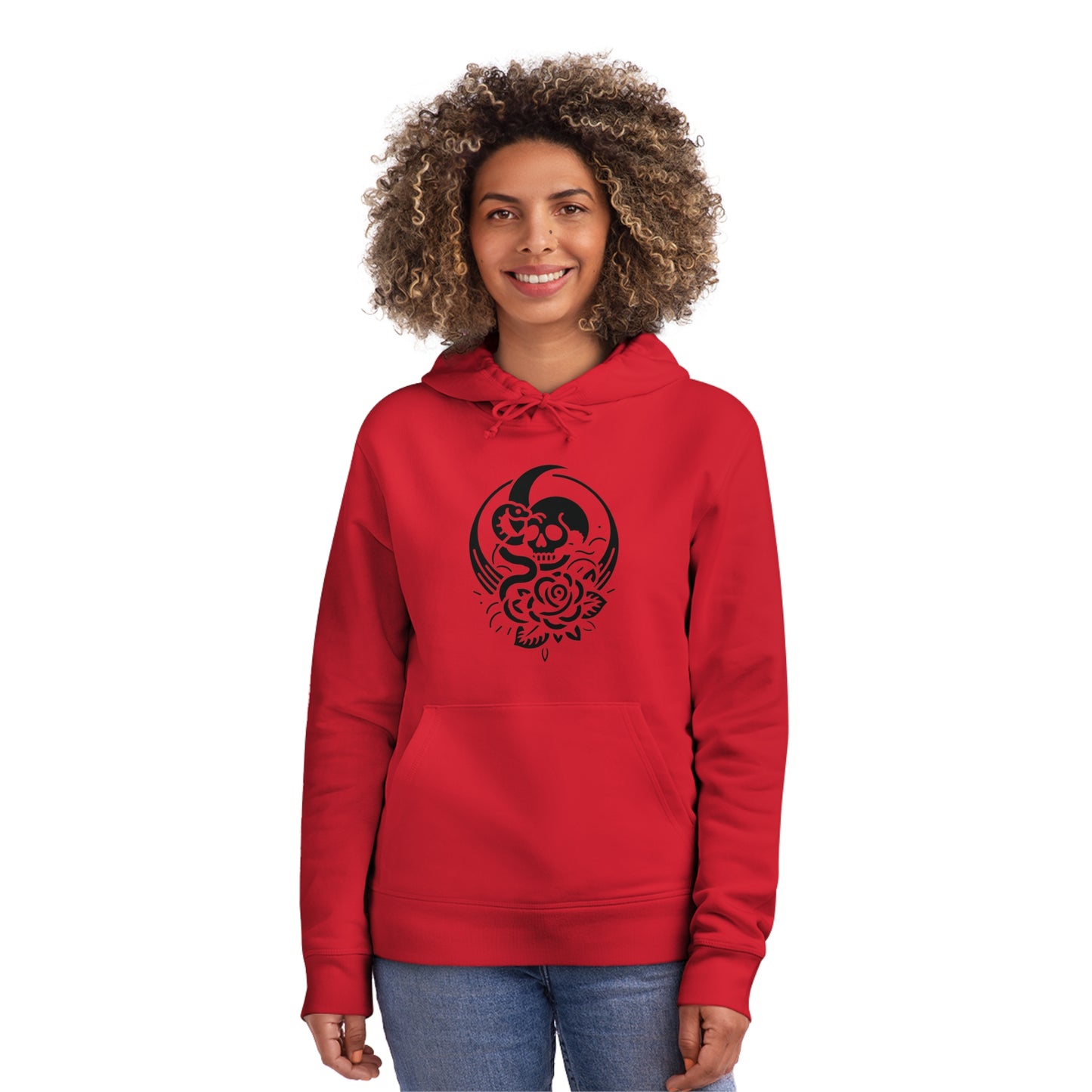 Eco-Rebe Skull Unisex Drummer Hoodie