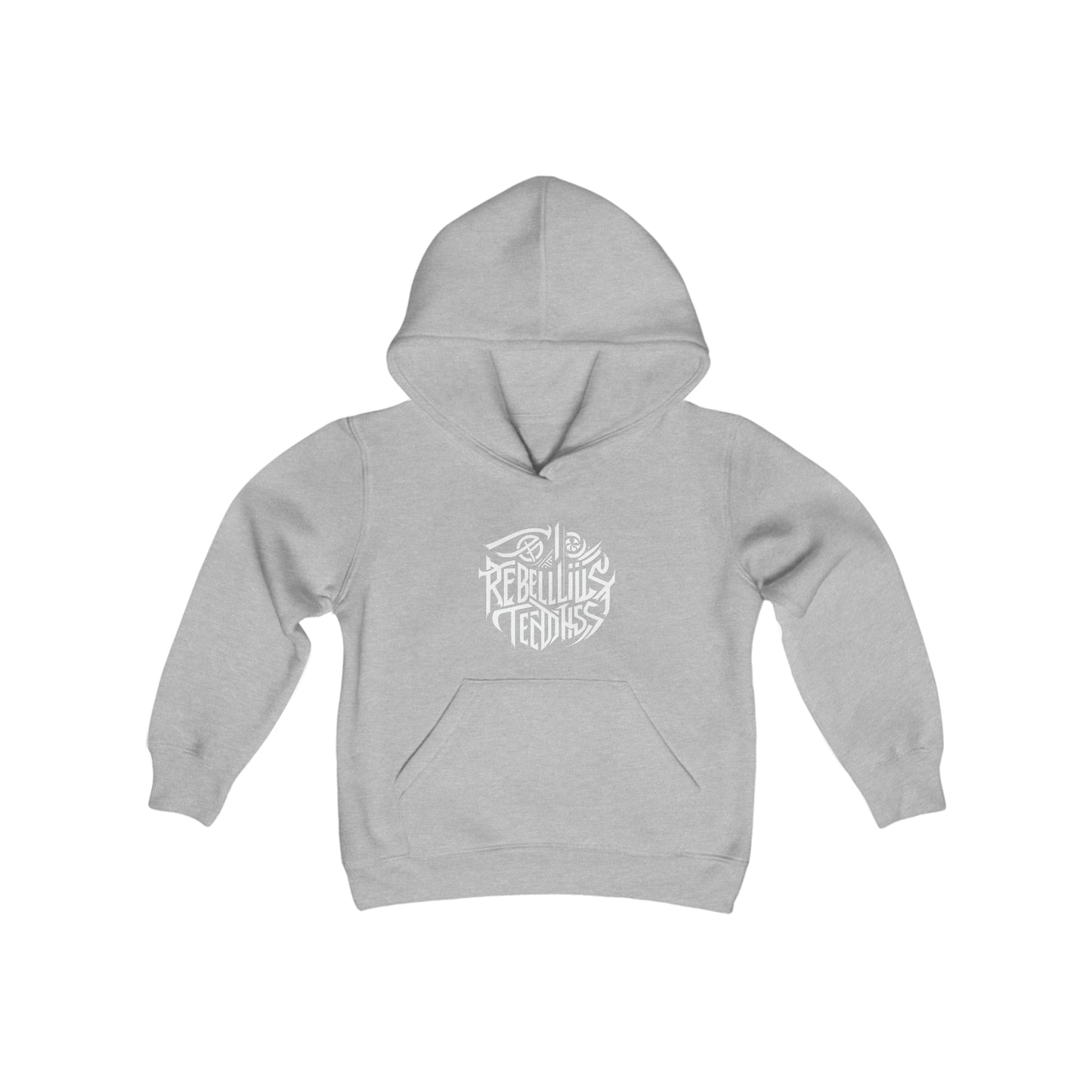 Rebellious-Kids Heavy Hooded Sweatshirt