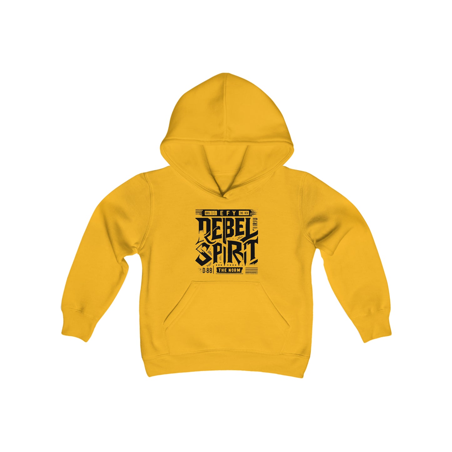 Rebellious-Kids Rebel Hooded Sweatshirt