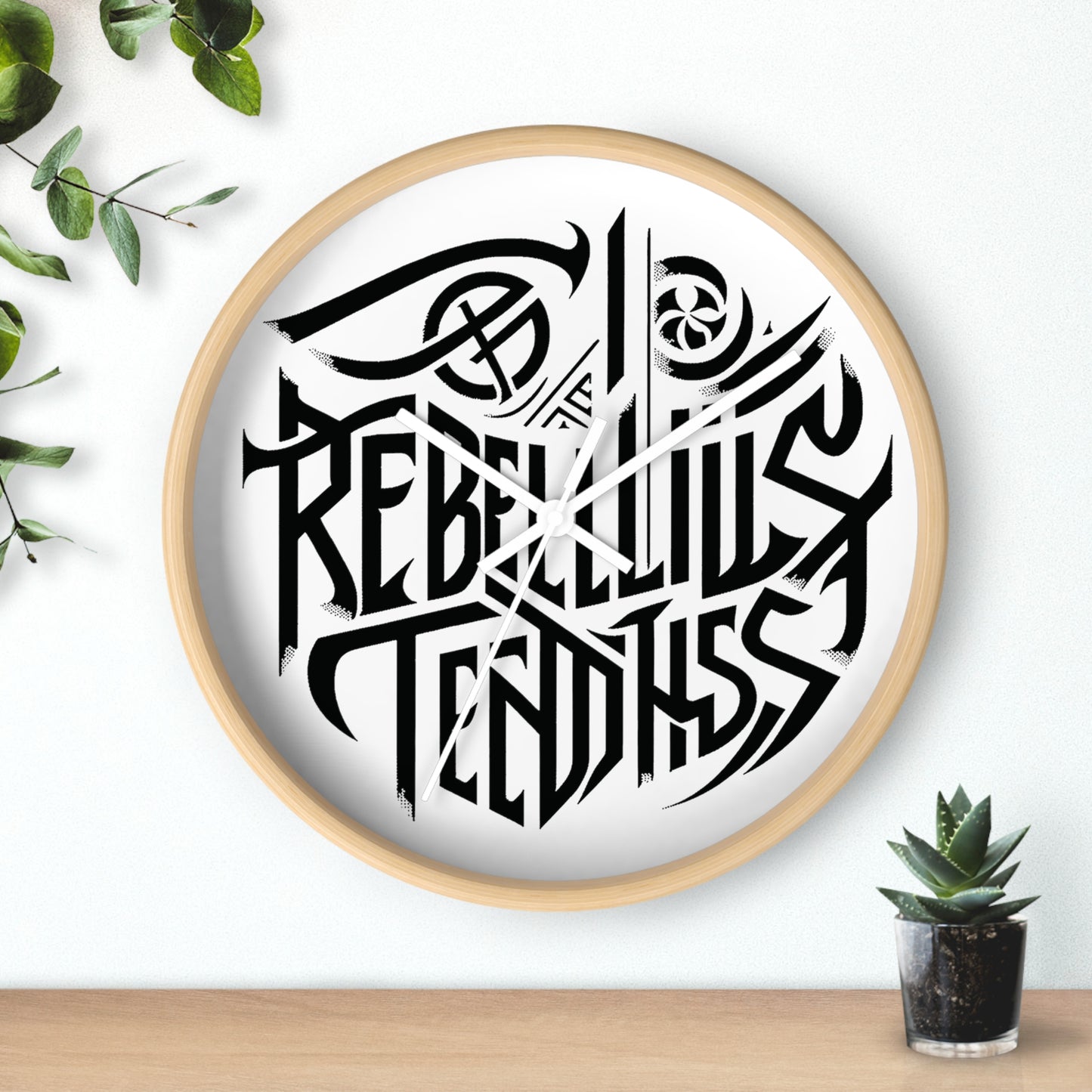 Rebellious Tendancies Wall Clock