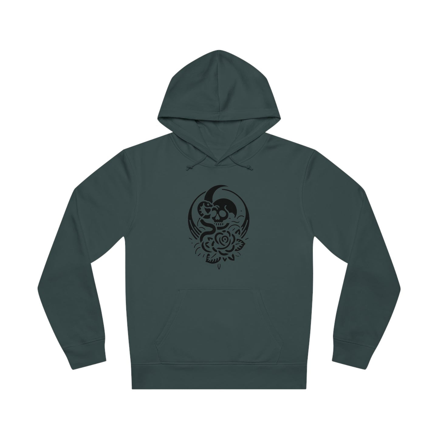 Eco-Rebe Skull Unisex Drummer Hoodie