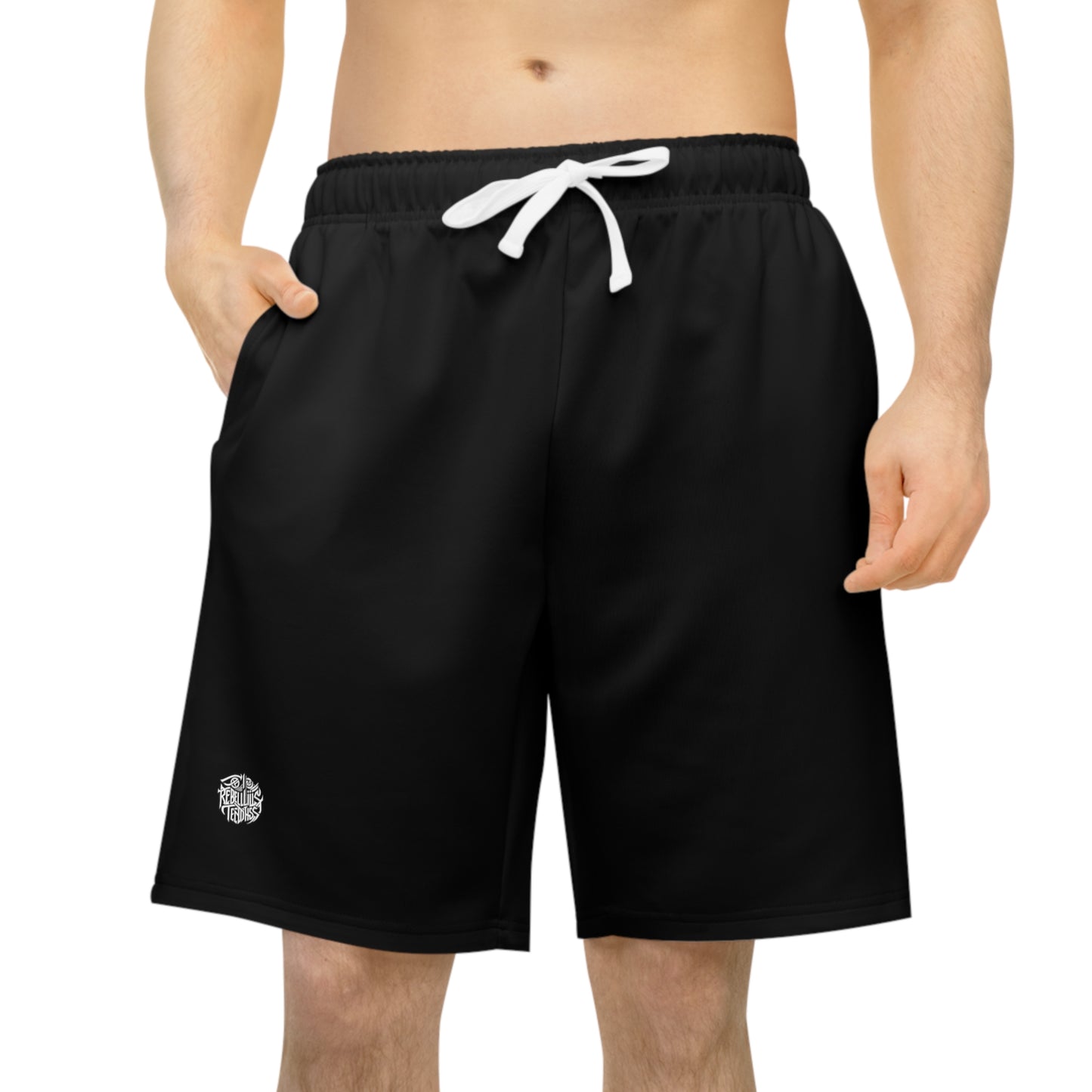 Rebellious-Sportswear Athletic Shorts