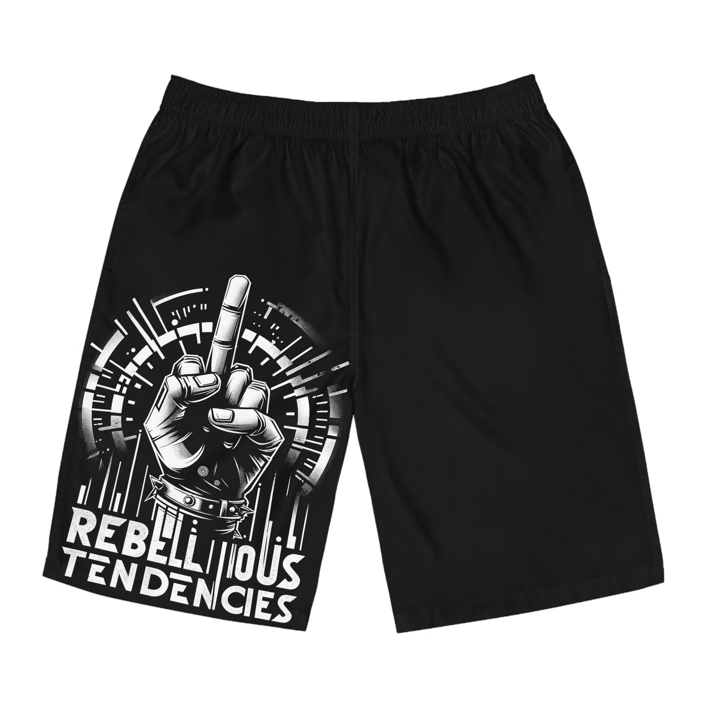 Rebel-Swimwear Board Shorts (AOP)