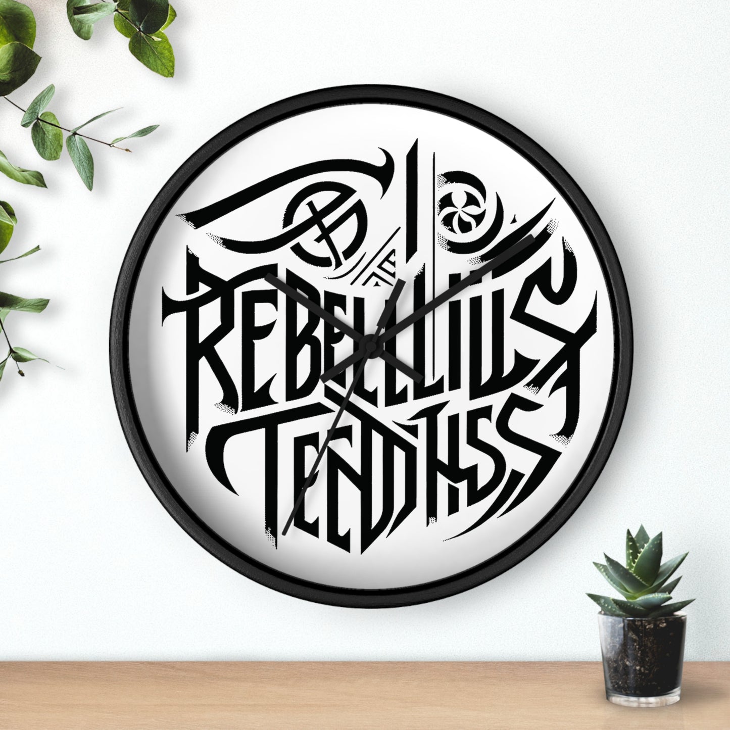 Rebellious Tendancies Wall Clock