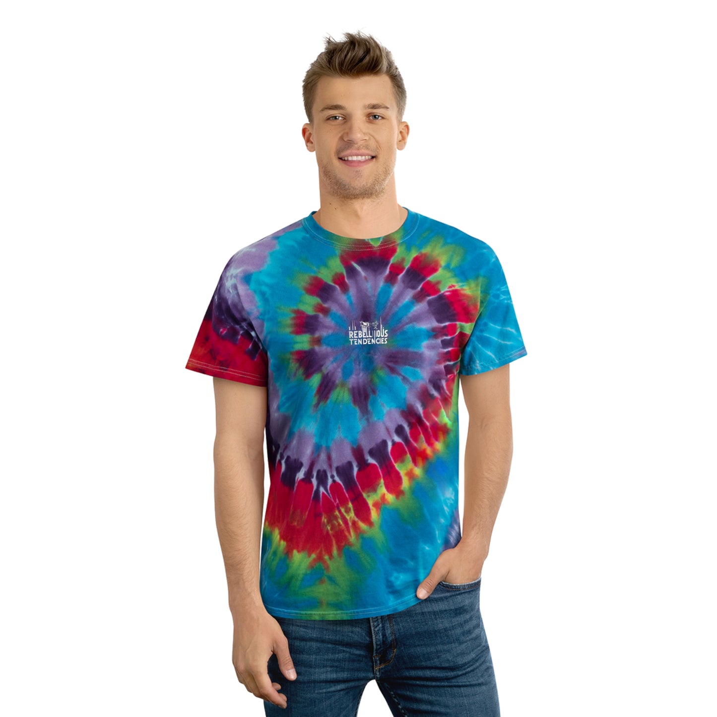 Rebellious Tendencies Tie-Dye Tee-Spiral