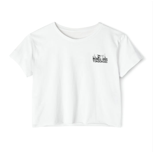 Rebellious Women's Festival Crop Top