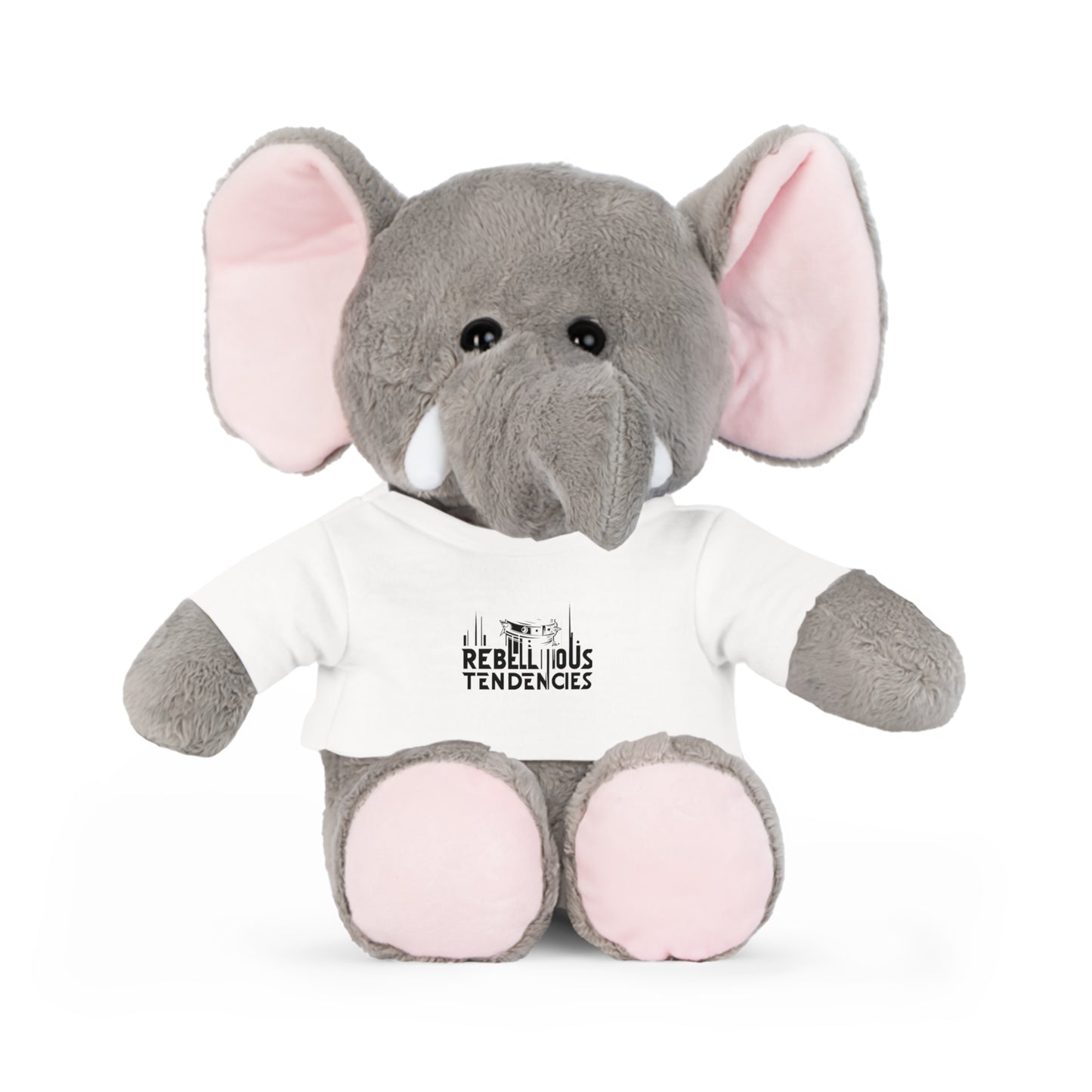 Urban Street Art Plush Toy with T-Shirt | Edgy, Soft, and Personalized