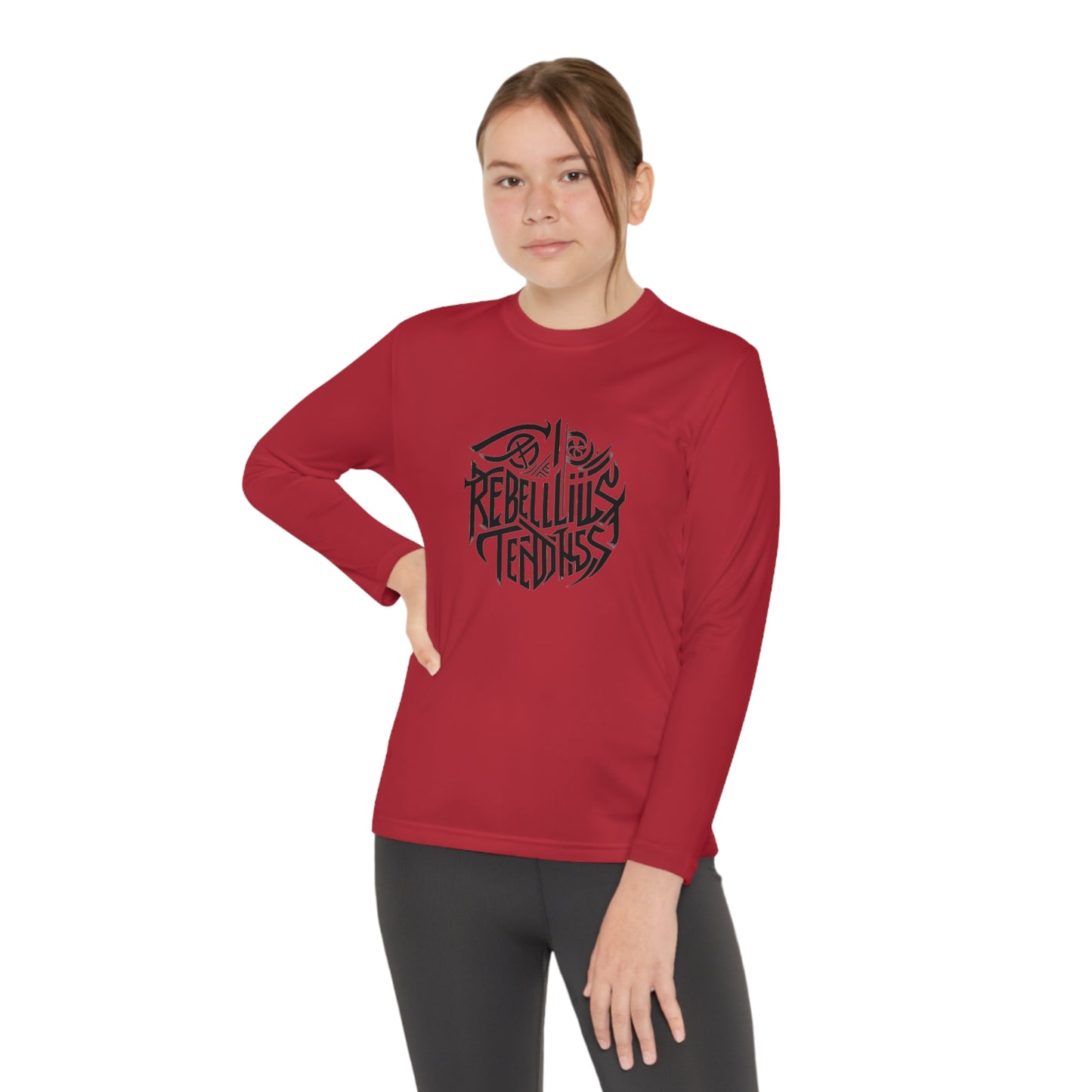 Rebellious-Kids Seeds Of Peace Youth Long Sleeve Competitor Tee