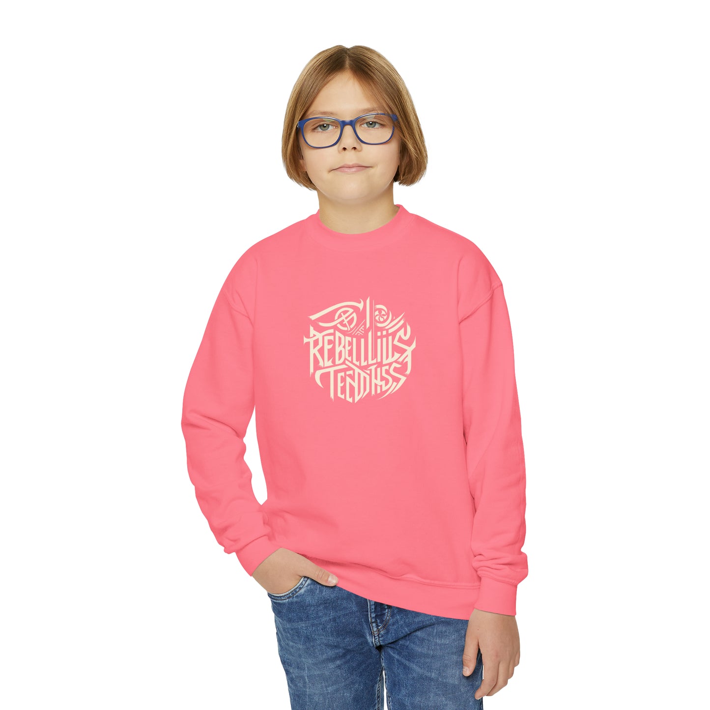 Rebellious-kids Crewneck Sweatshirt