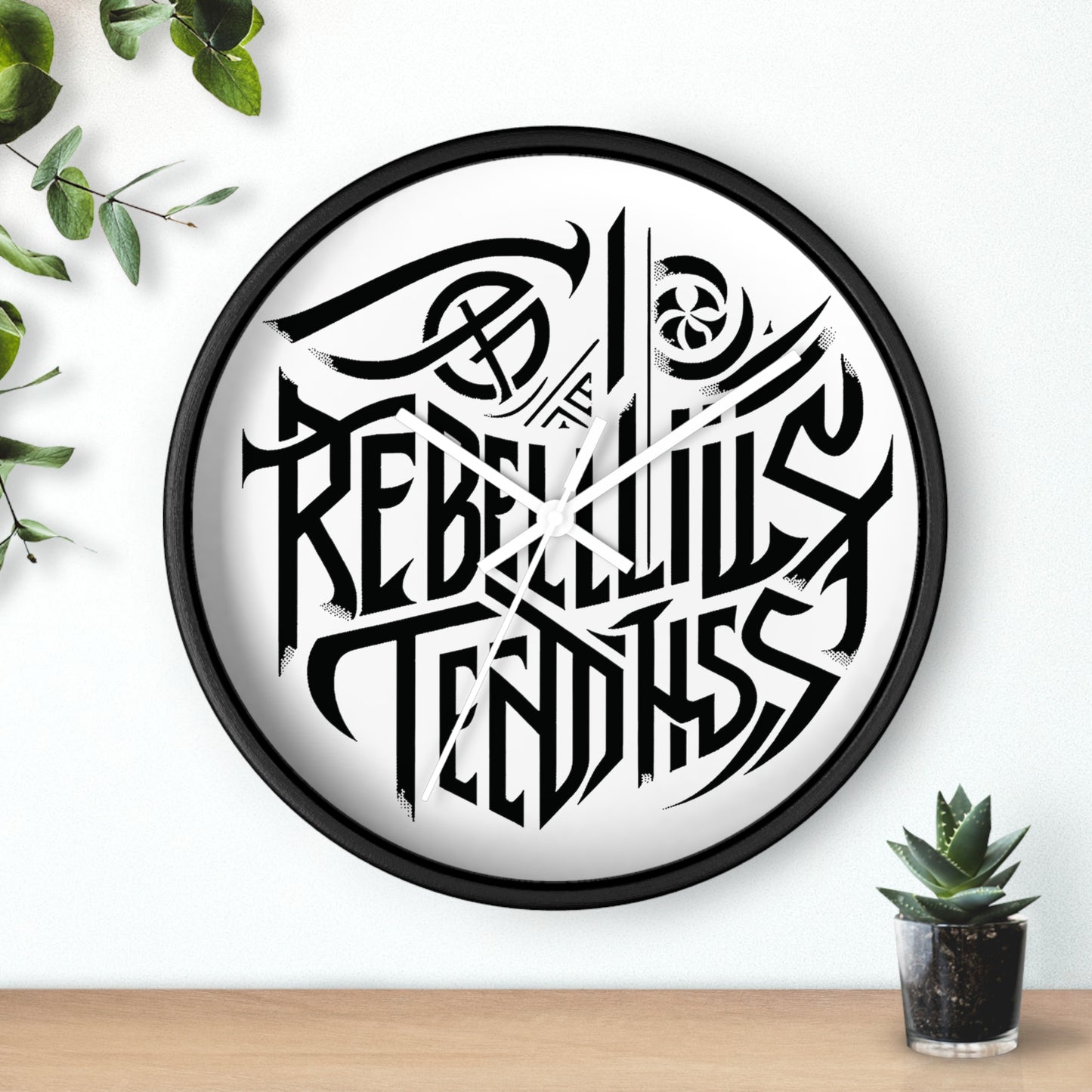 Rebellious Tendancies Wall Clock