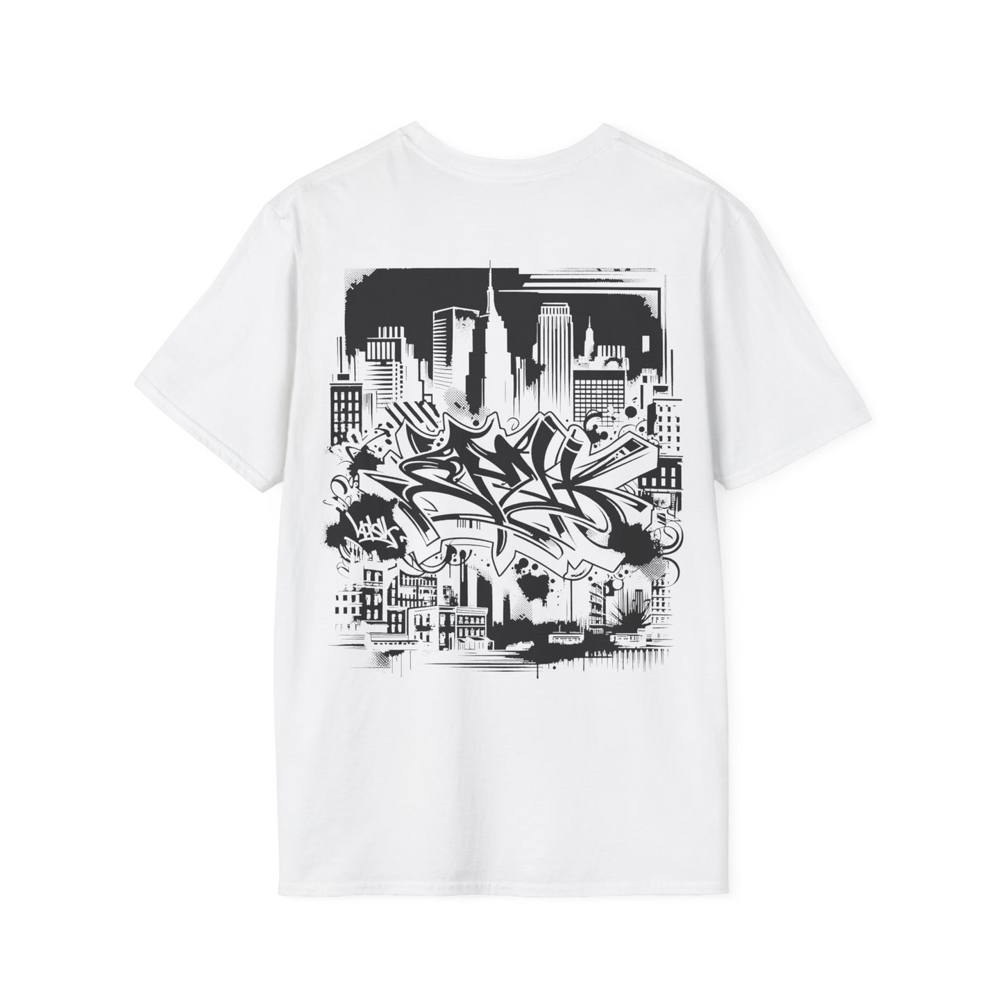 Urban Graffiti Unisex Softstyle T-Shirt