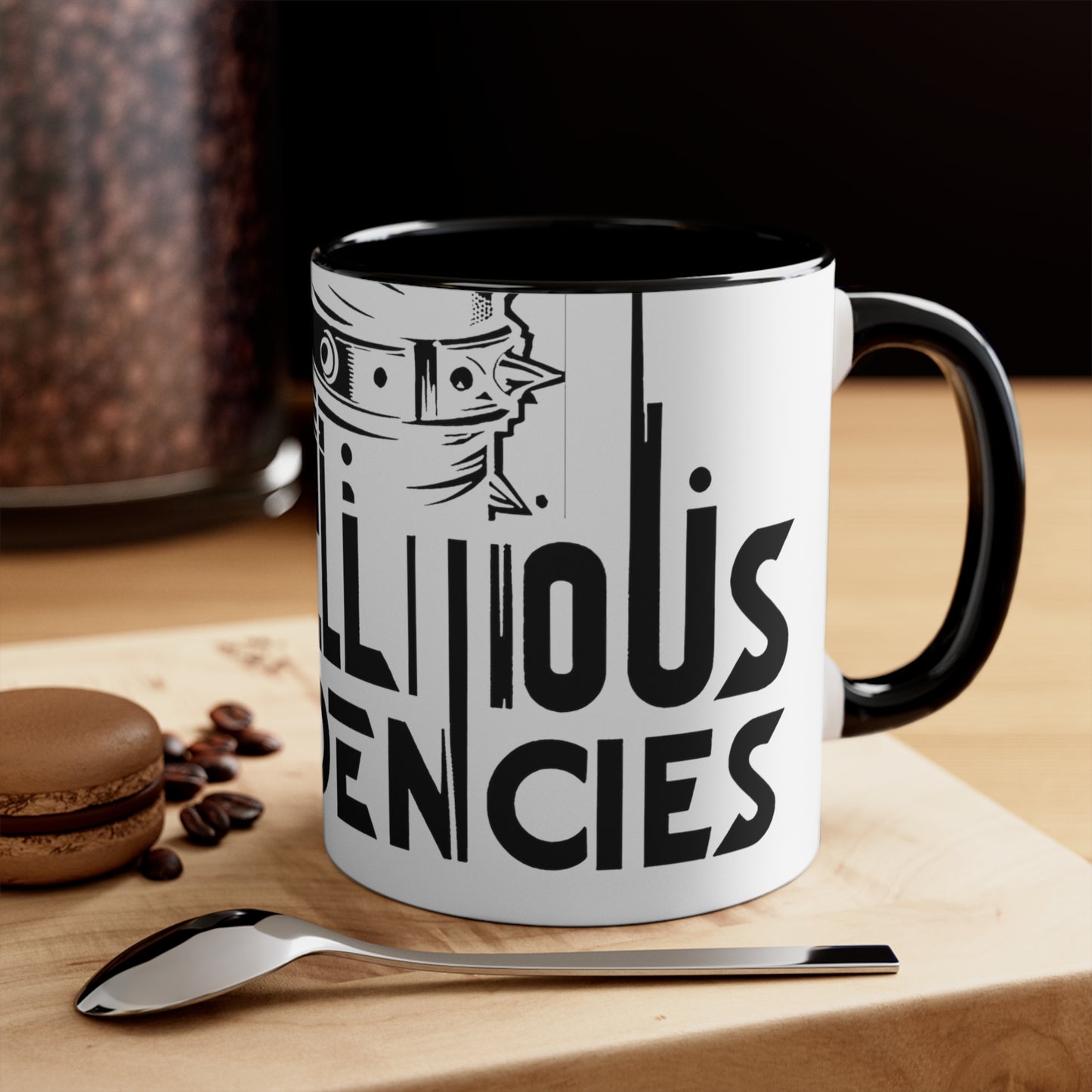 Rebellious Tendencies Accent Coffee Mug, 11oz