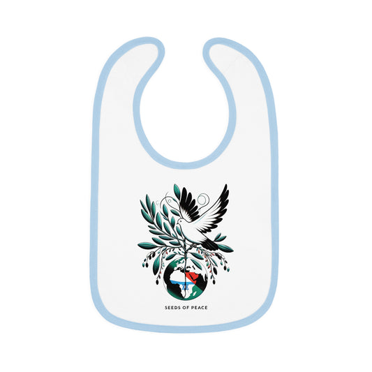 Rebellious-Baby Seeds Of Peace Bib