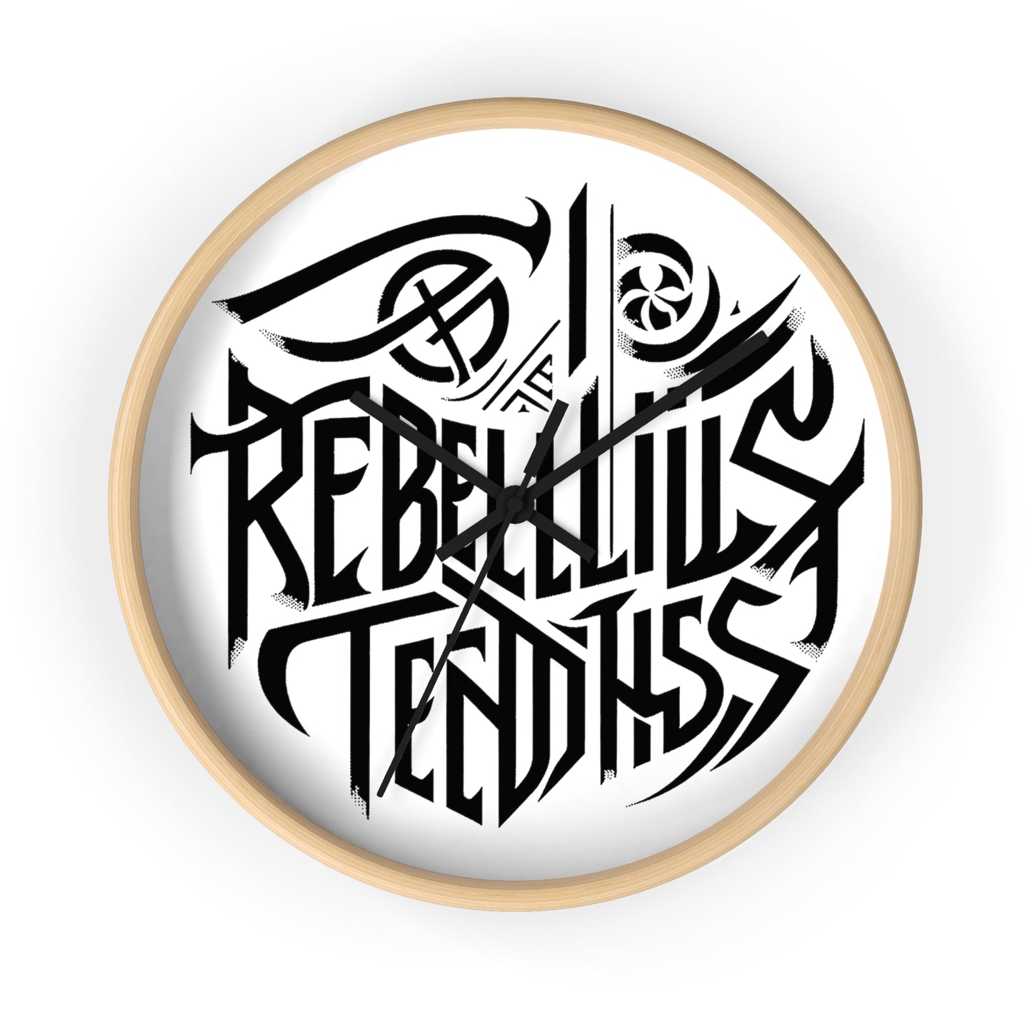 Rebellious Tendancies Wall Clock