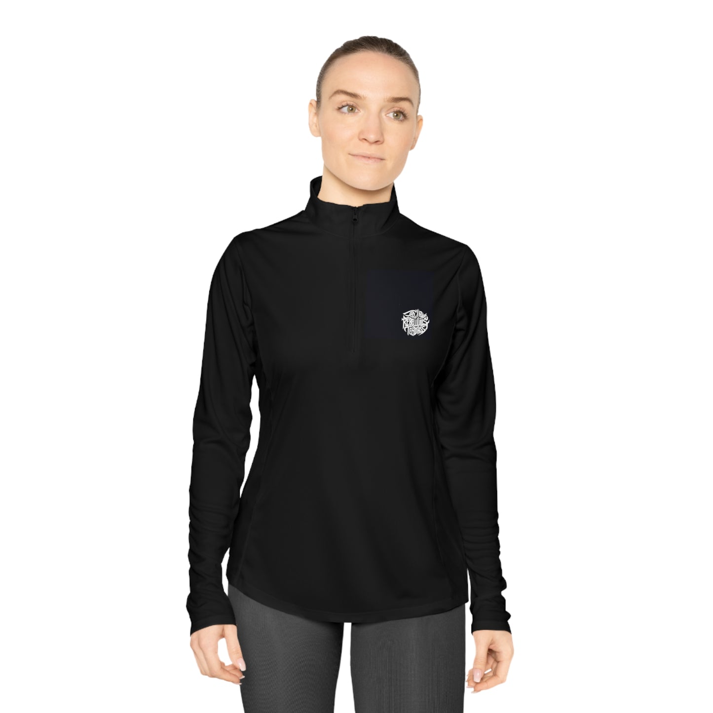 Rebellious-Sportswear Ladies Quarter-Zip Pullover