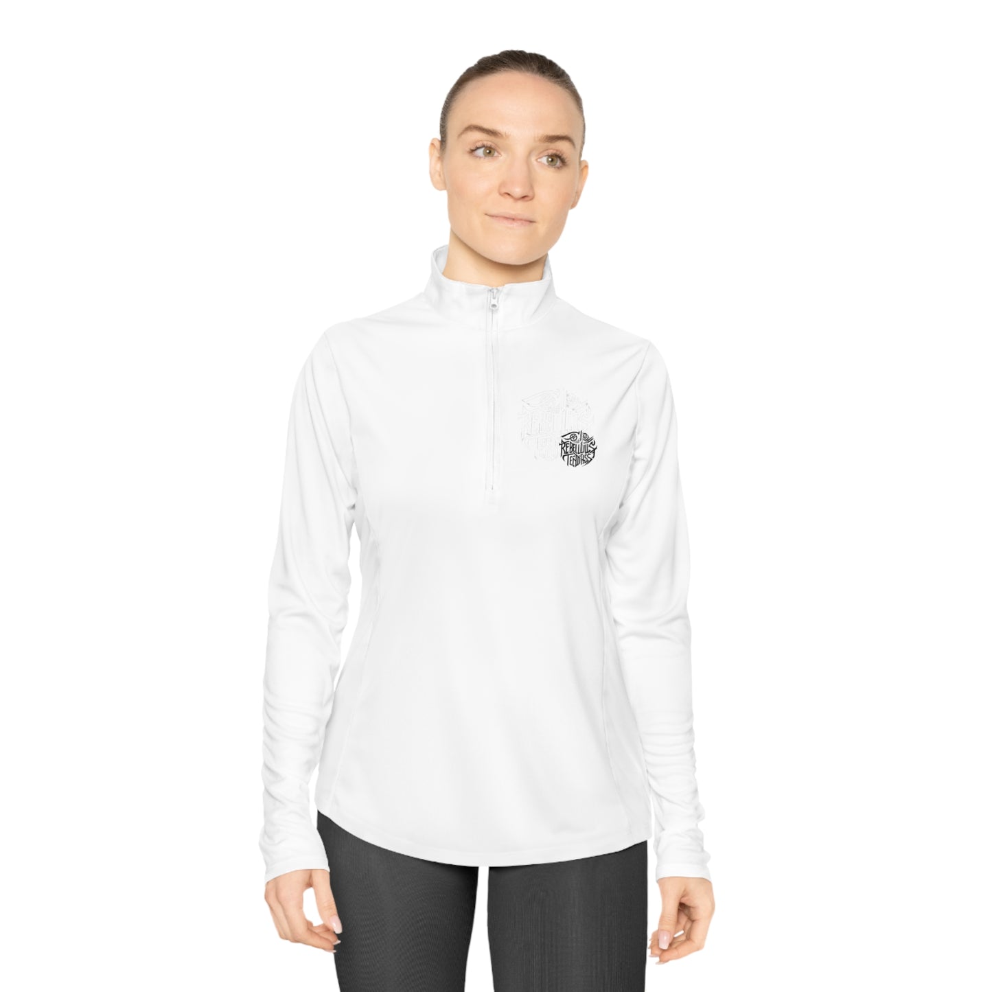 Rebellious-Sportswear Ladies Quarter-Zip Pullover