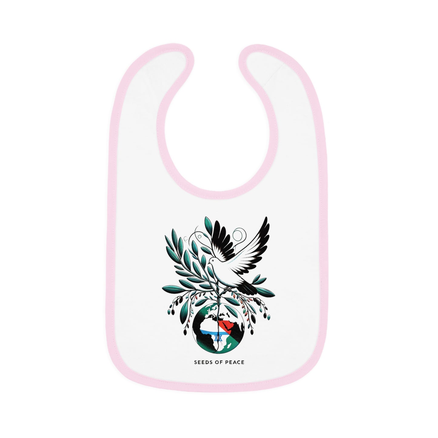 Rebellious-Baby Seeds Of Peace Bib