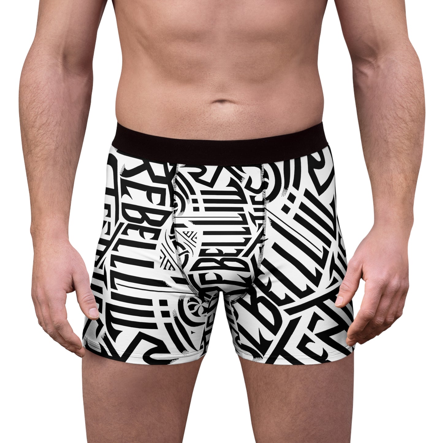 Mens Reble Boxers Briefs (AOP)