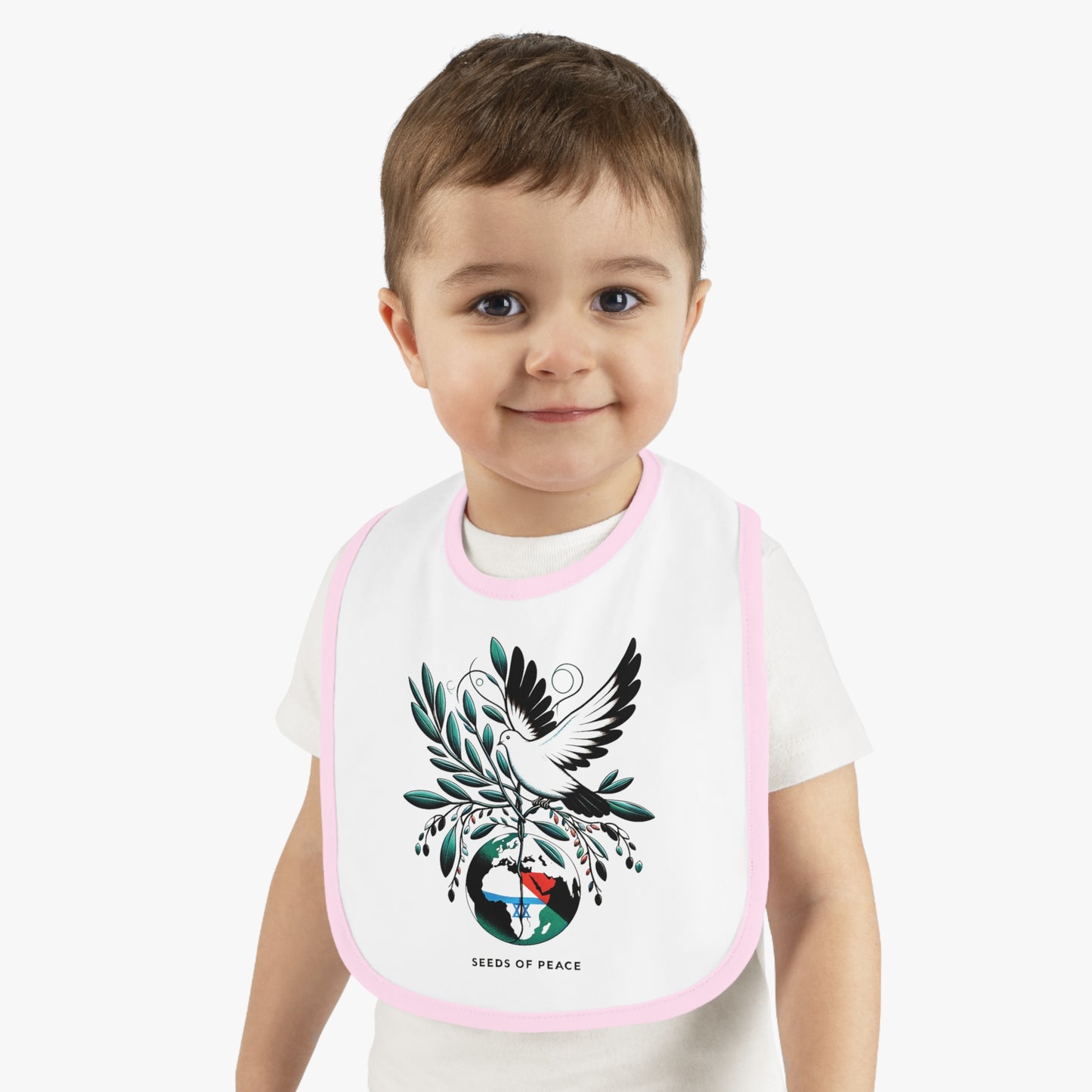 Rebellious-Baby Seeds Of Peace Bib