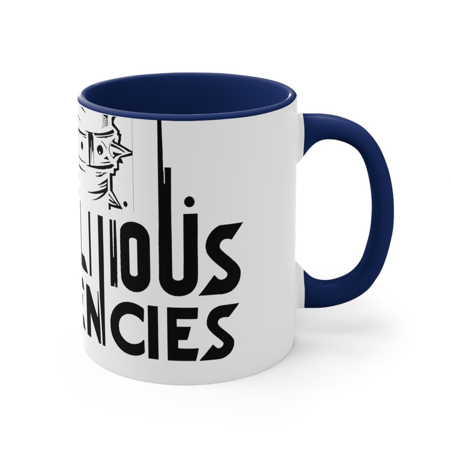 Rebellious Tendencies Accent Coffee Mug, 11oz