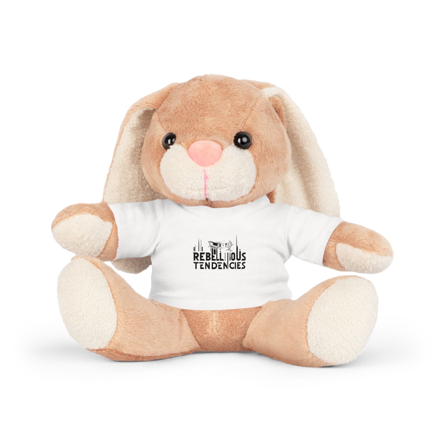 Urban Street Art Plush Toy with T-Shirt | Edgy, Soft, and Personalized