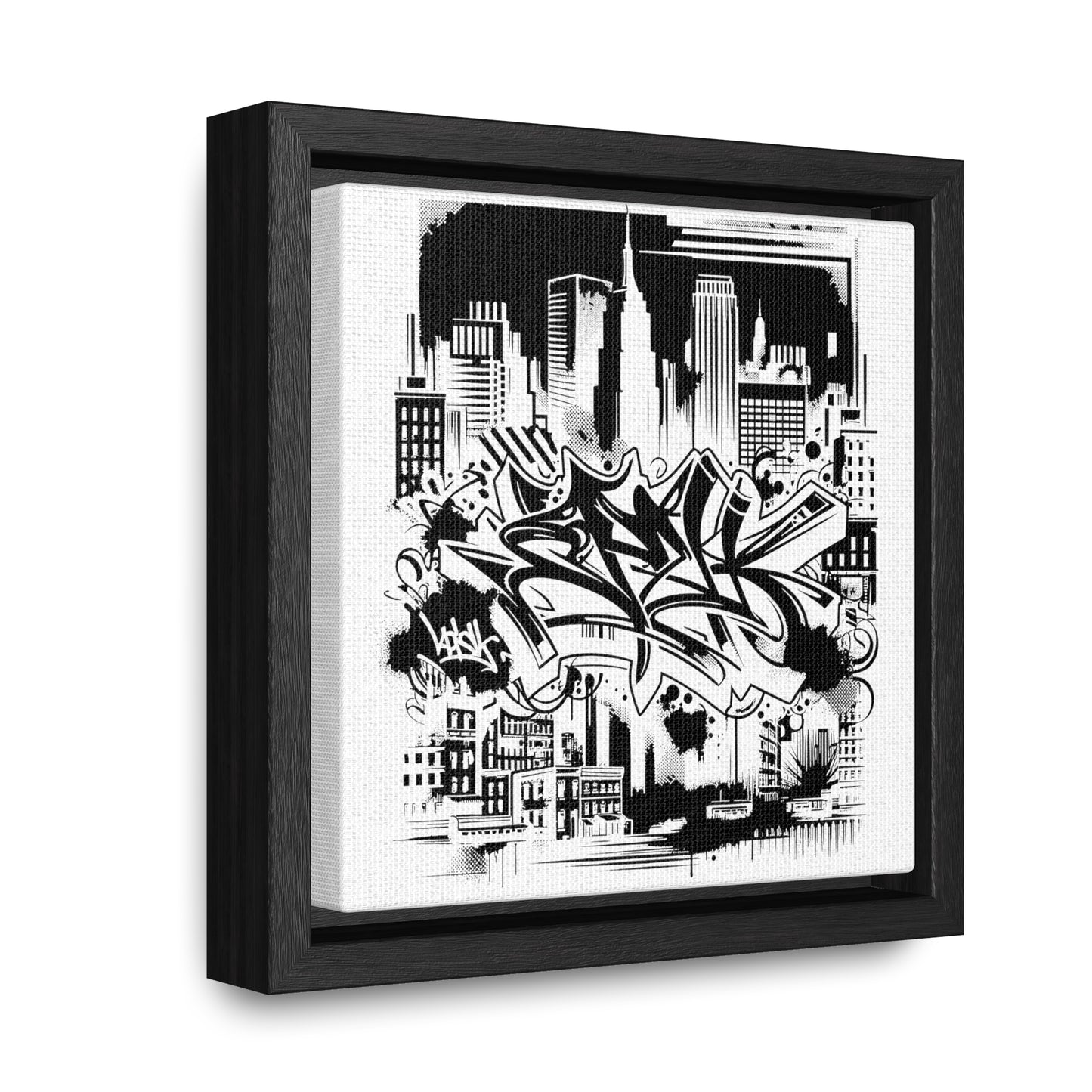 Graphtti Gallery Canvas Wraps, Square Frame