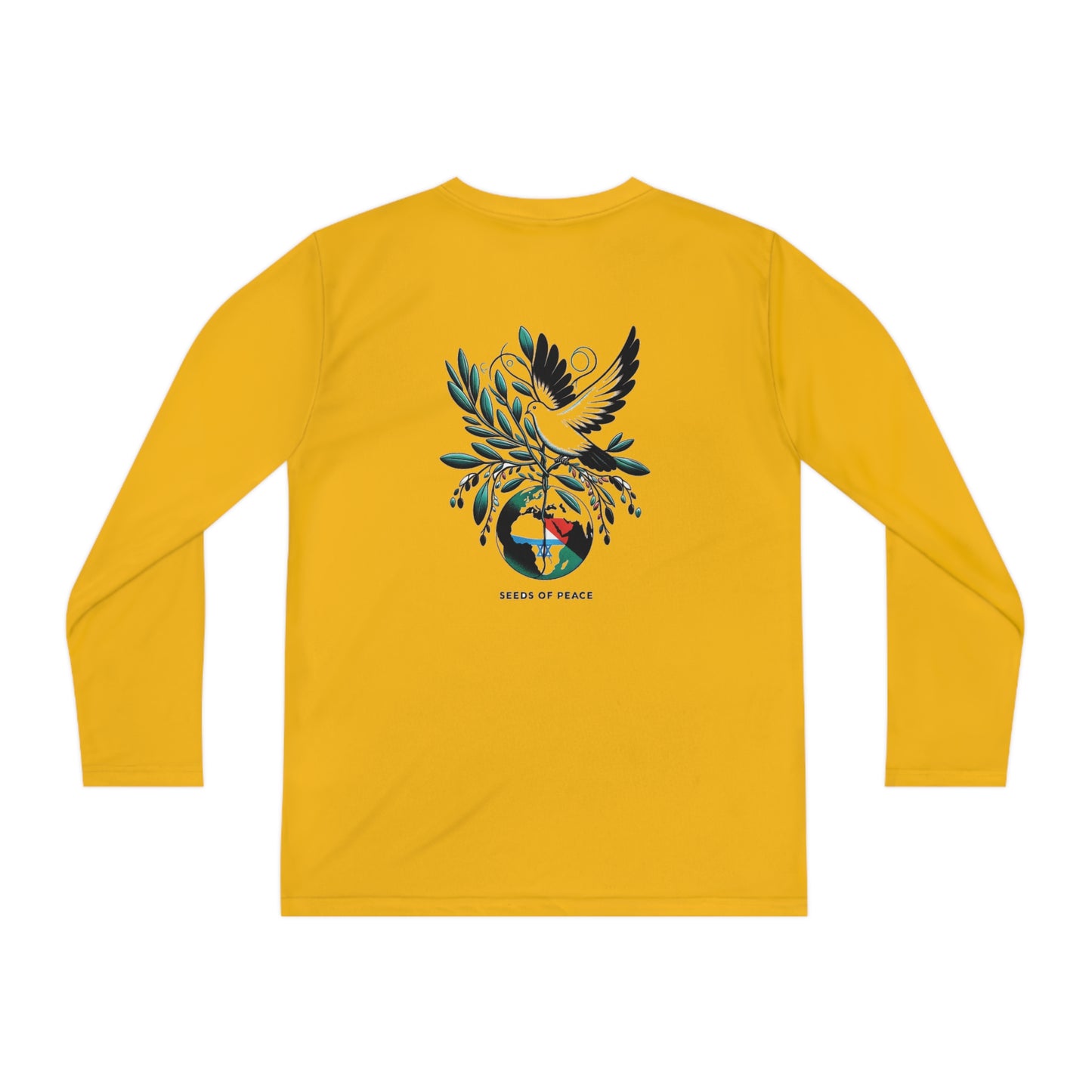 Rebellious-Kids Seeds Of Peace Youth Long Sleeve Competitor Tee