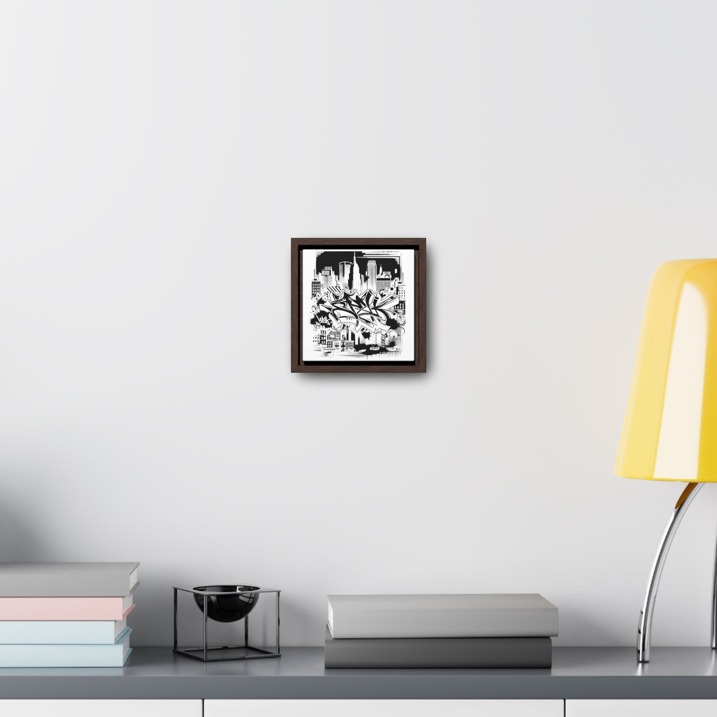 Graphtti Gallery Canvas Wraps, Square Frame