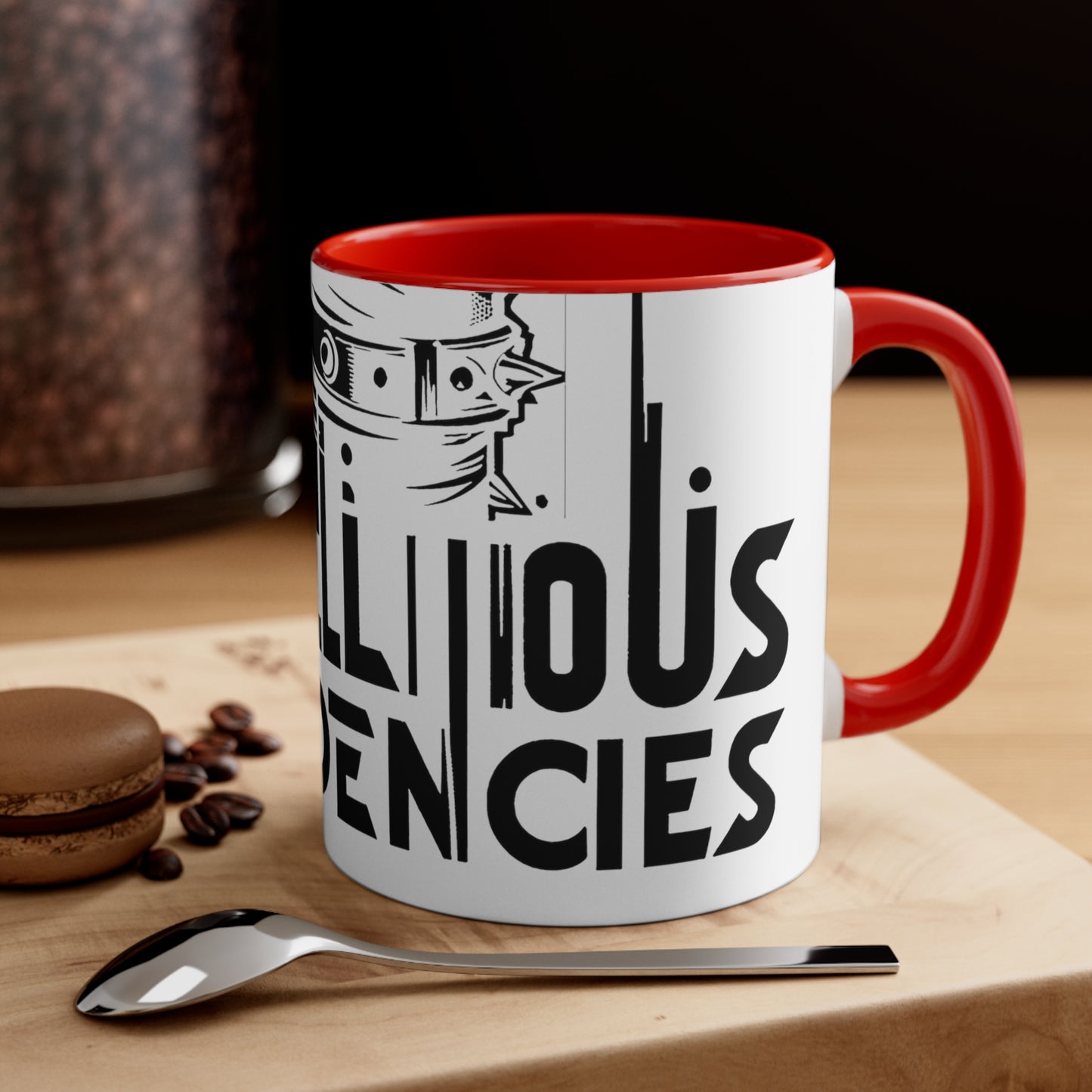 Rebellious Tendencies Accent Coffee Mug, 11oz