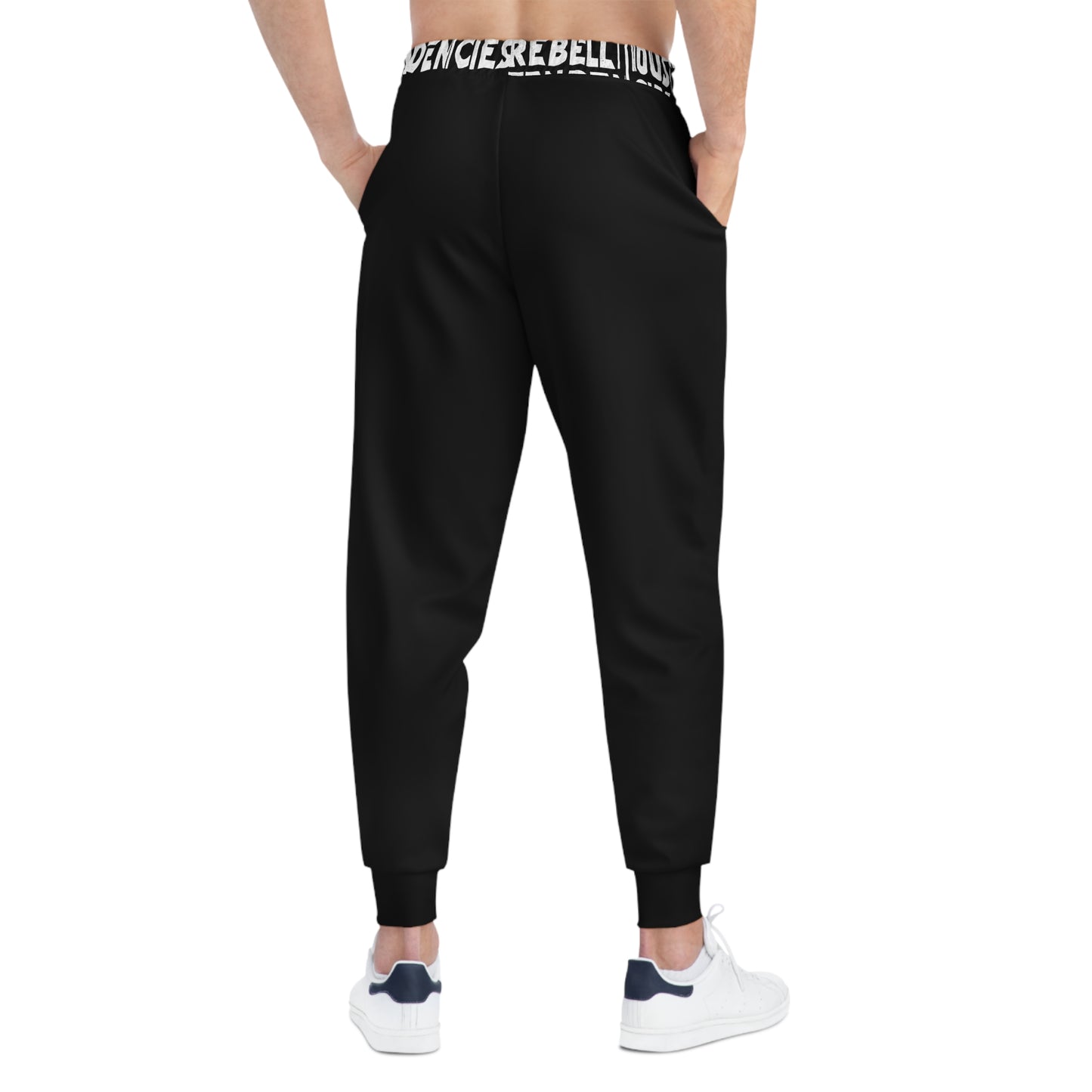 Rebellious-Sportswear Athletic Joggers (AOP)