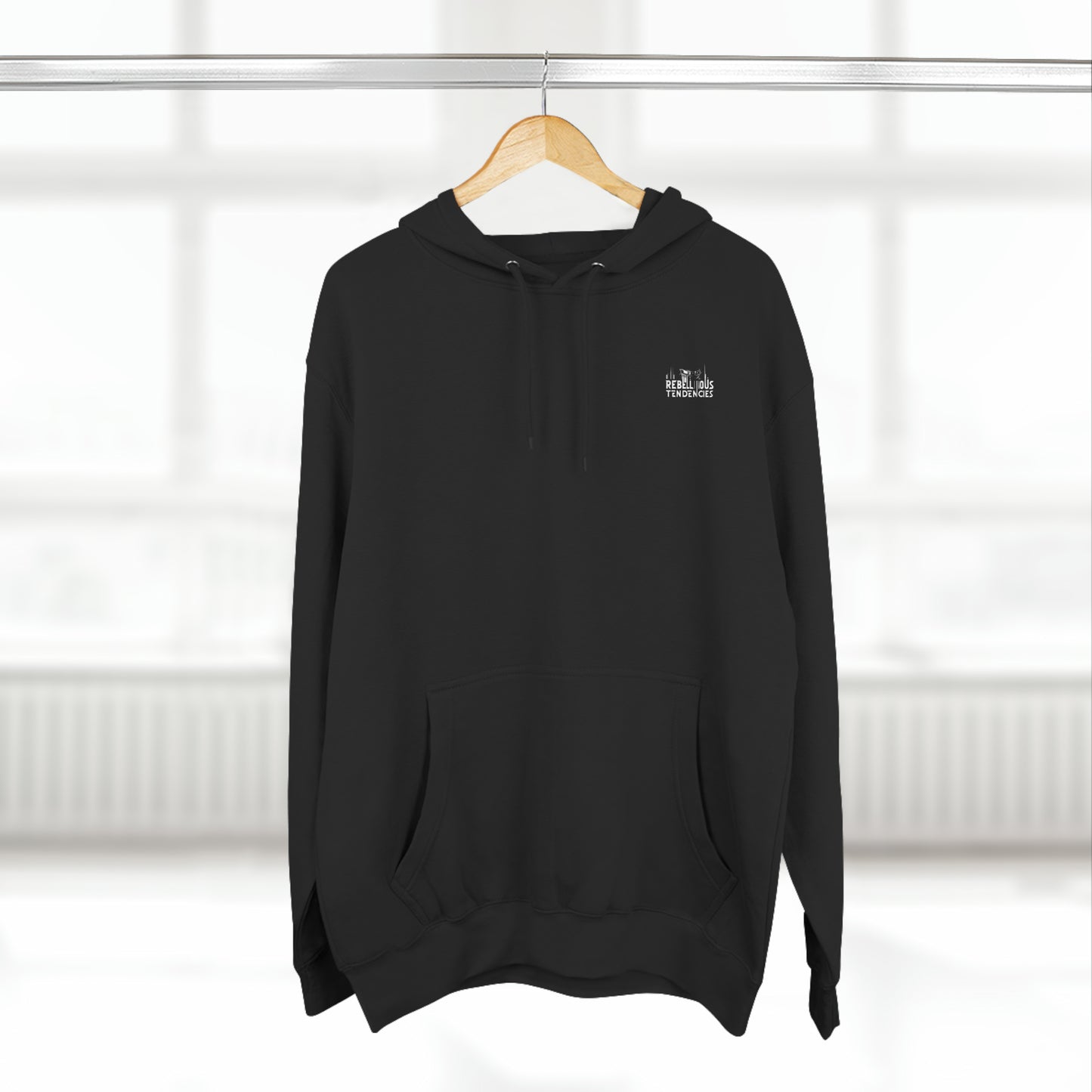 Rebal Three-Panel Fleece Hoodie