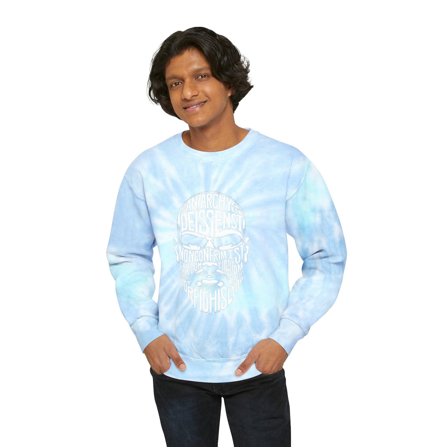 Talking Heads Unisex Tie-Dye Sweatshirt