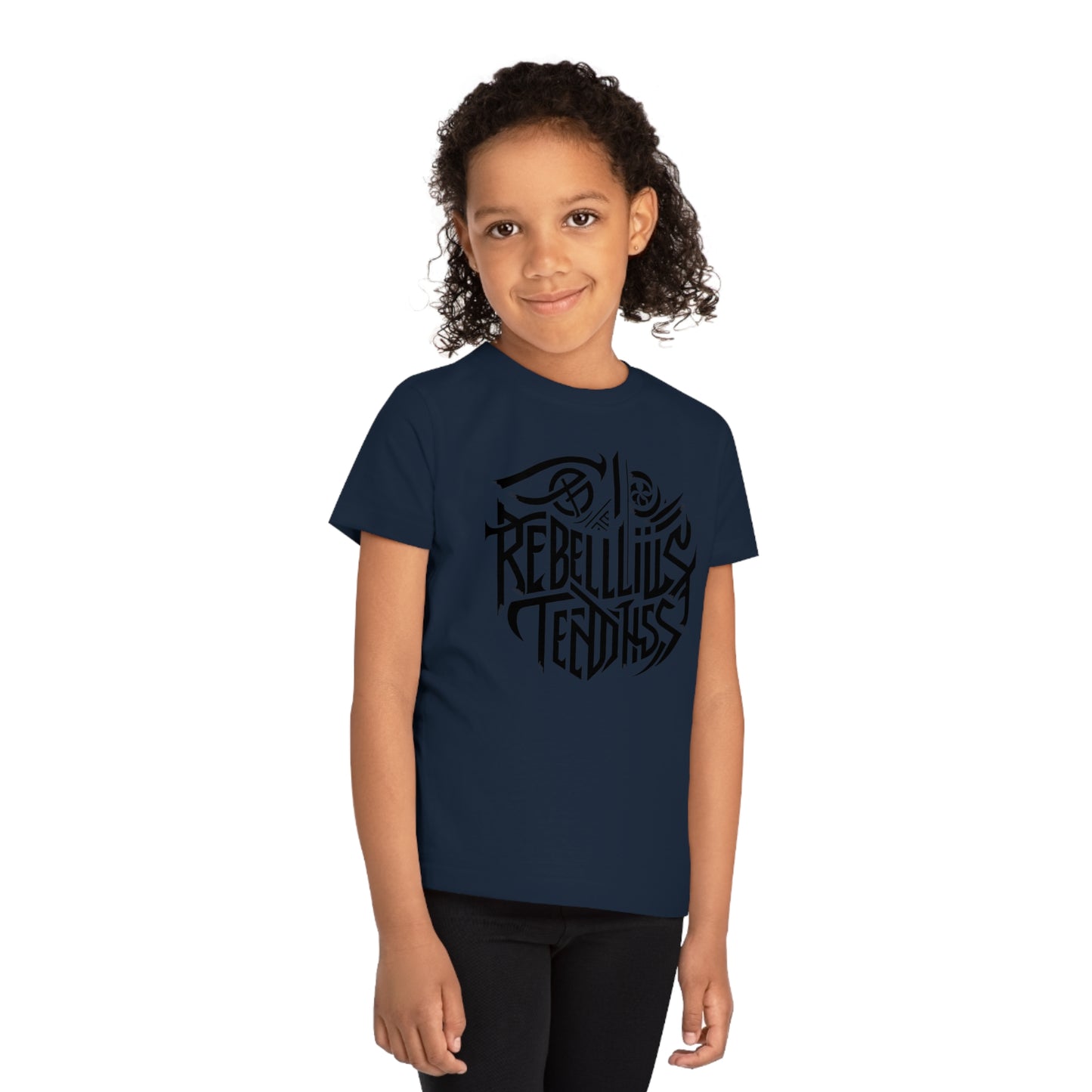 Rebellious Tendencies Eco-Kids' Creator T-Shirt | Organic Style for Young Trendsetters