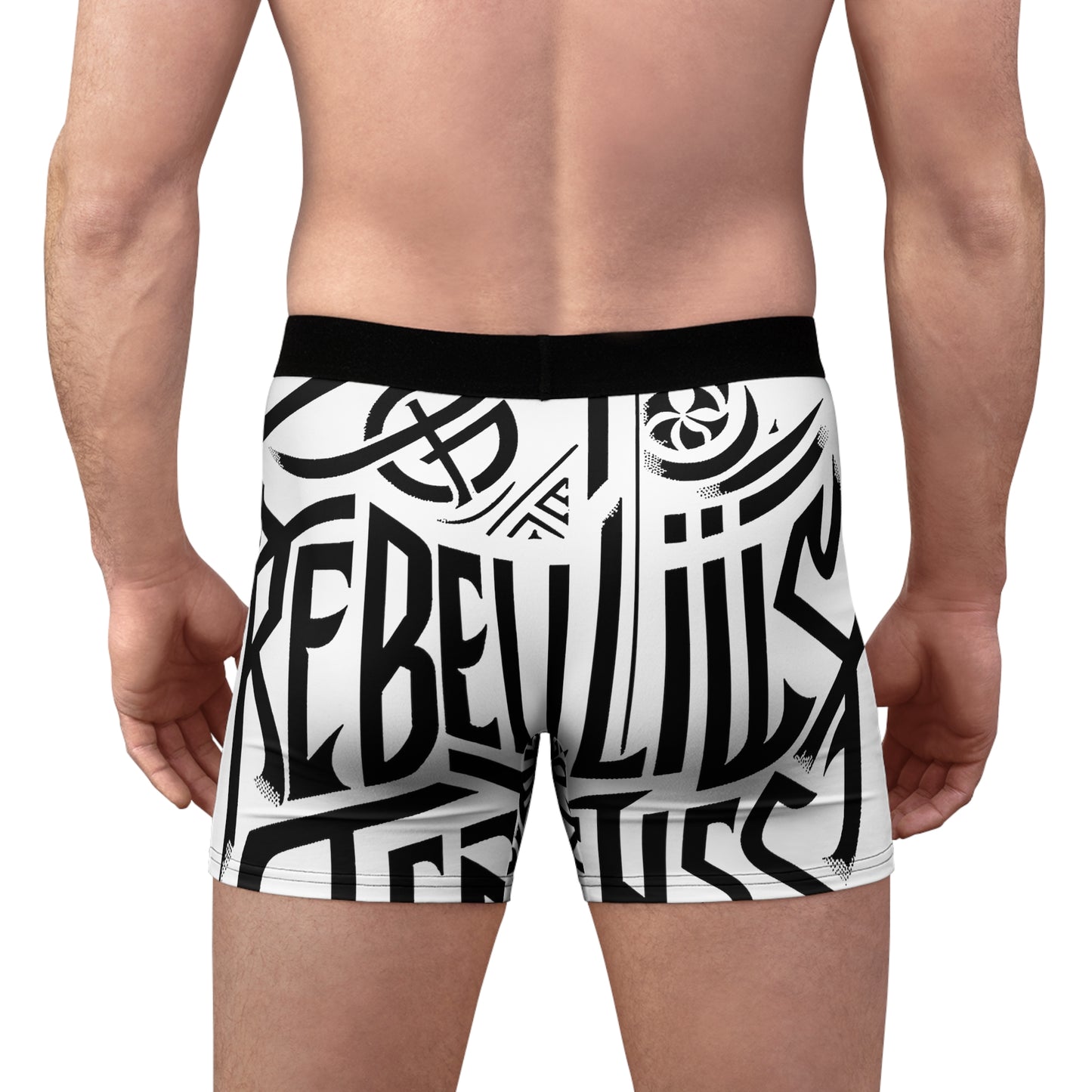 Mens Reble Boxers Briefs (AOP)