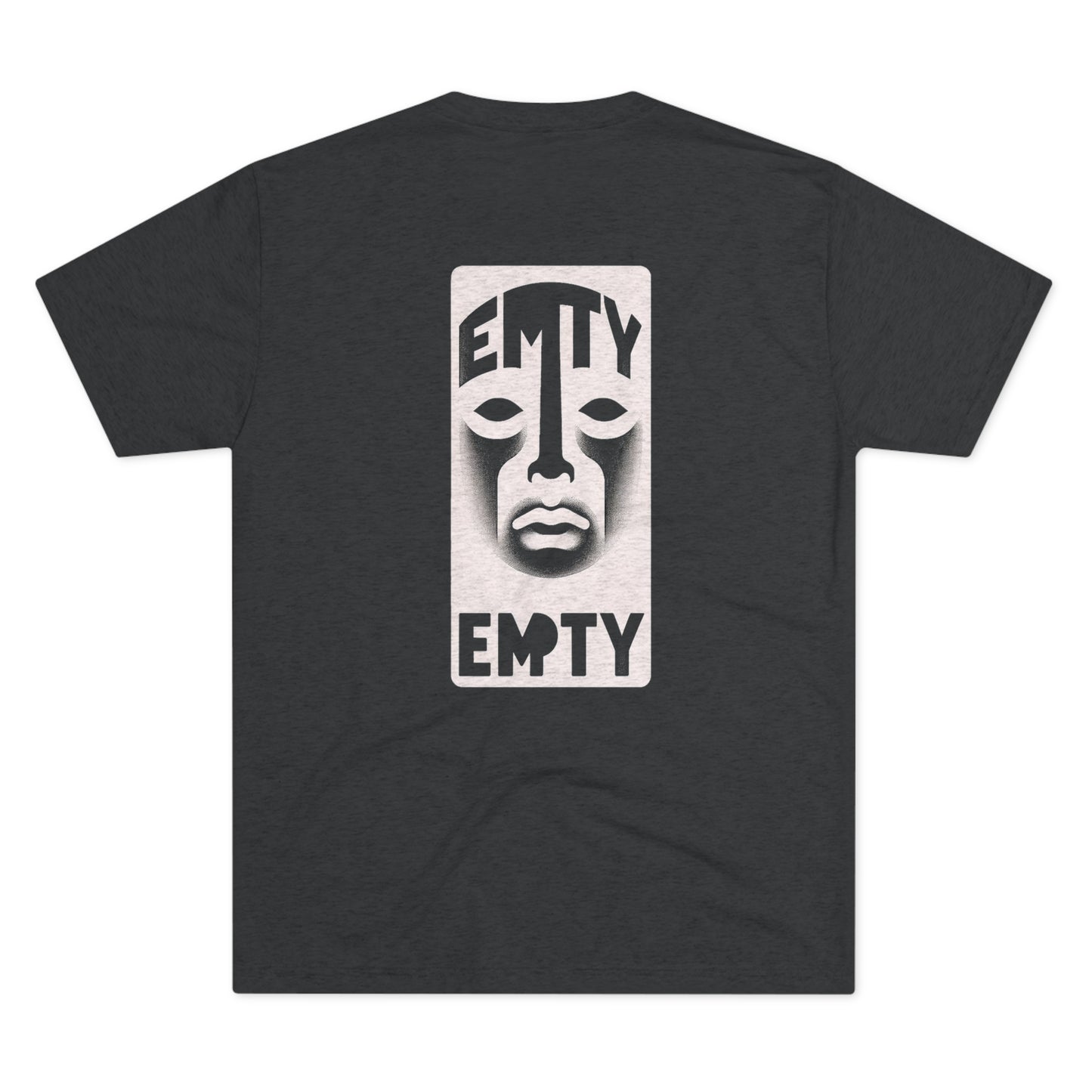 'Empty' High-Quality Tee | Soft Tri-Blend Casual Elegant Top