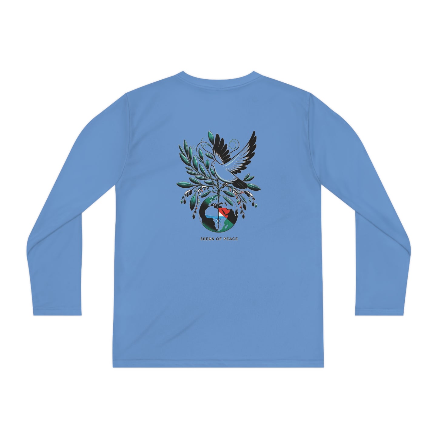 Rebellious-Kids Seeds Of Peace Youth Long Sleeve Competitor Tee