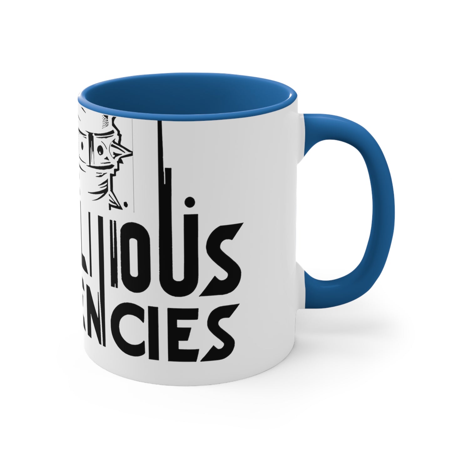 Rebellious Tendencies Accent Coffee Mug, 11oz