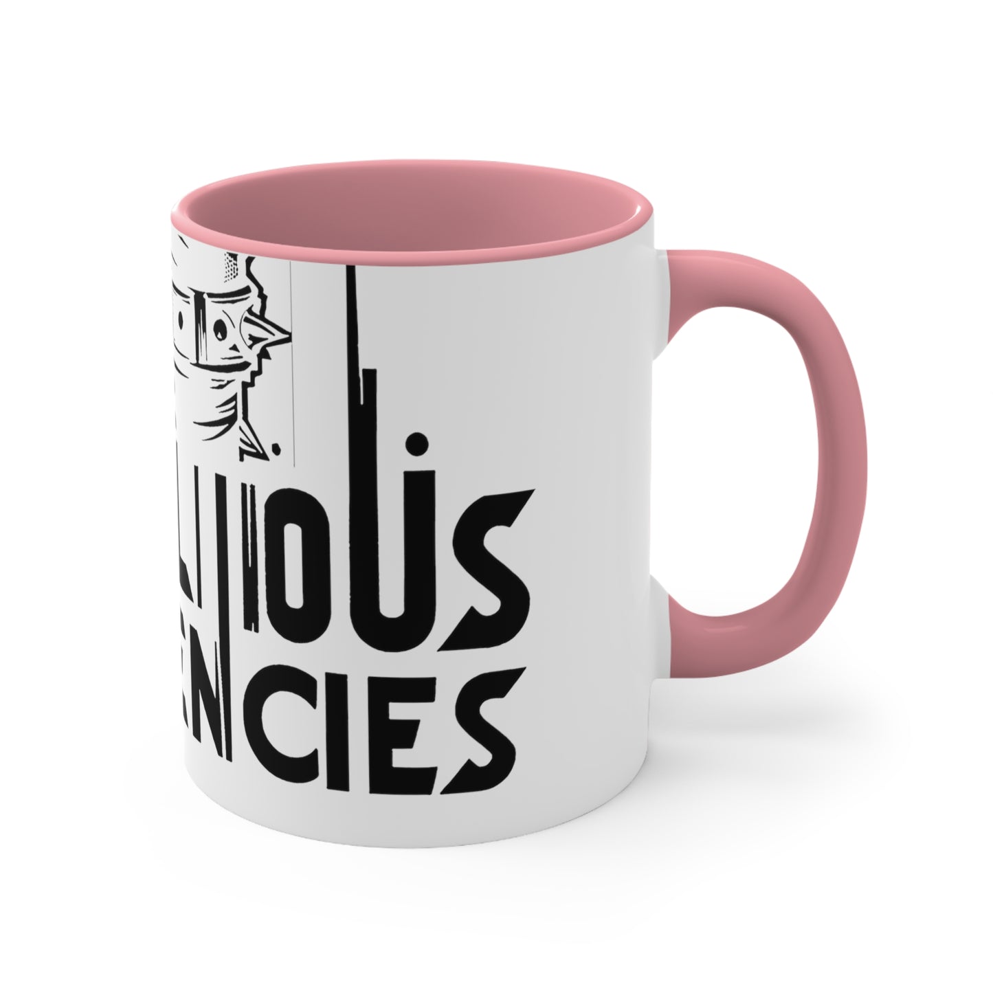 Rebellious Tendencies Accent Coffee Mug, 11oz