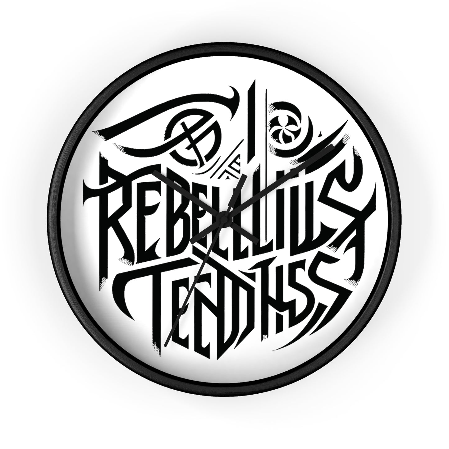 Rebellious Tendancies Wall Clock