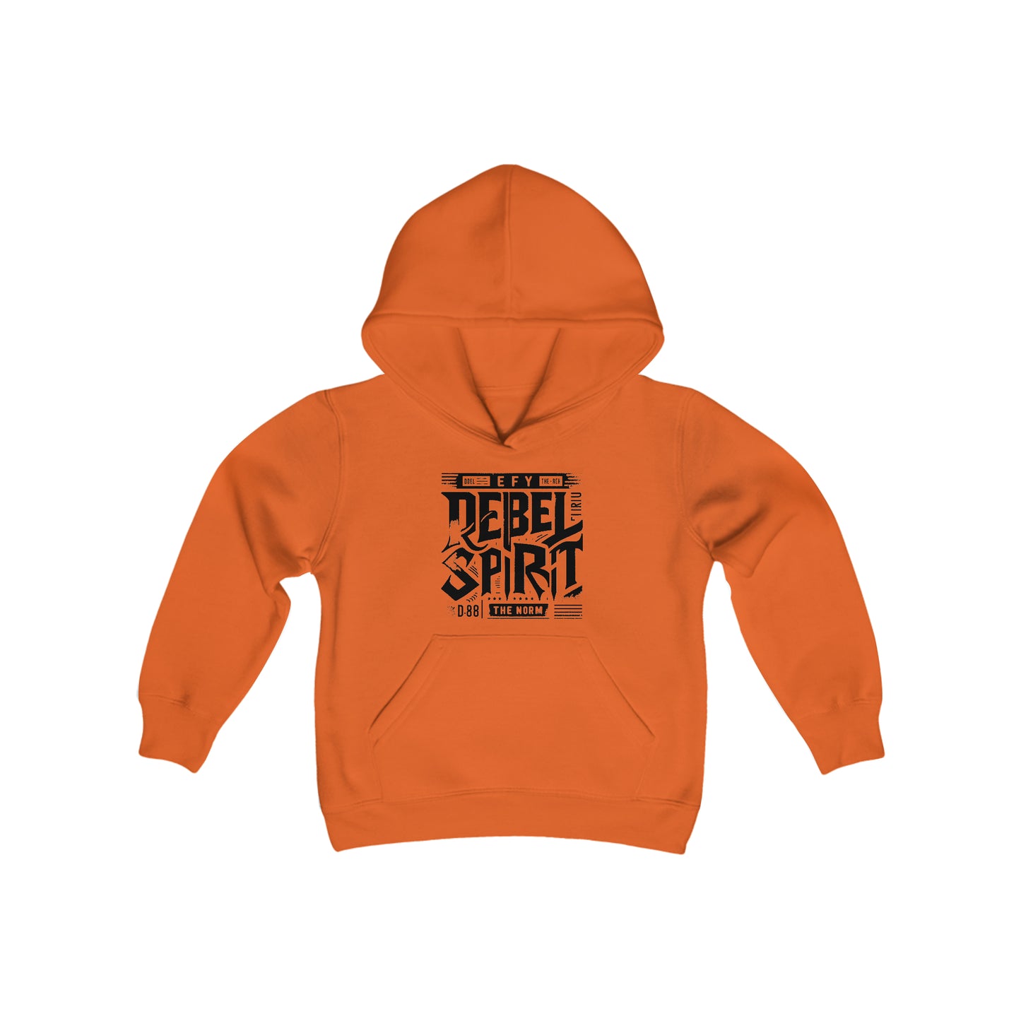 Rebellious-Kids Rebel Hooded Sweatshirt
