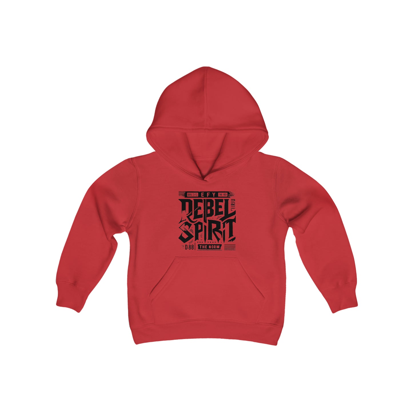 Rebellious-Kids Rebel Hooded Sweatshirt